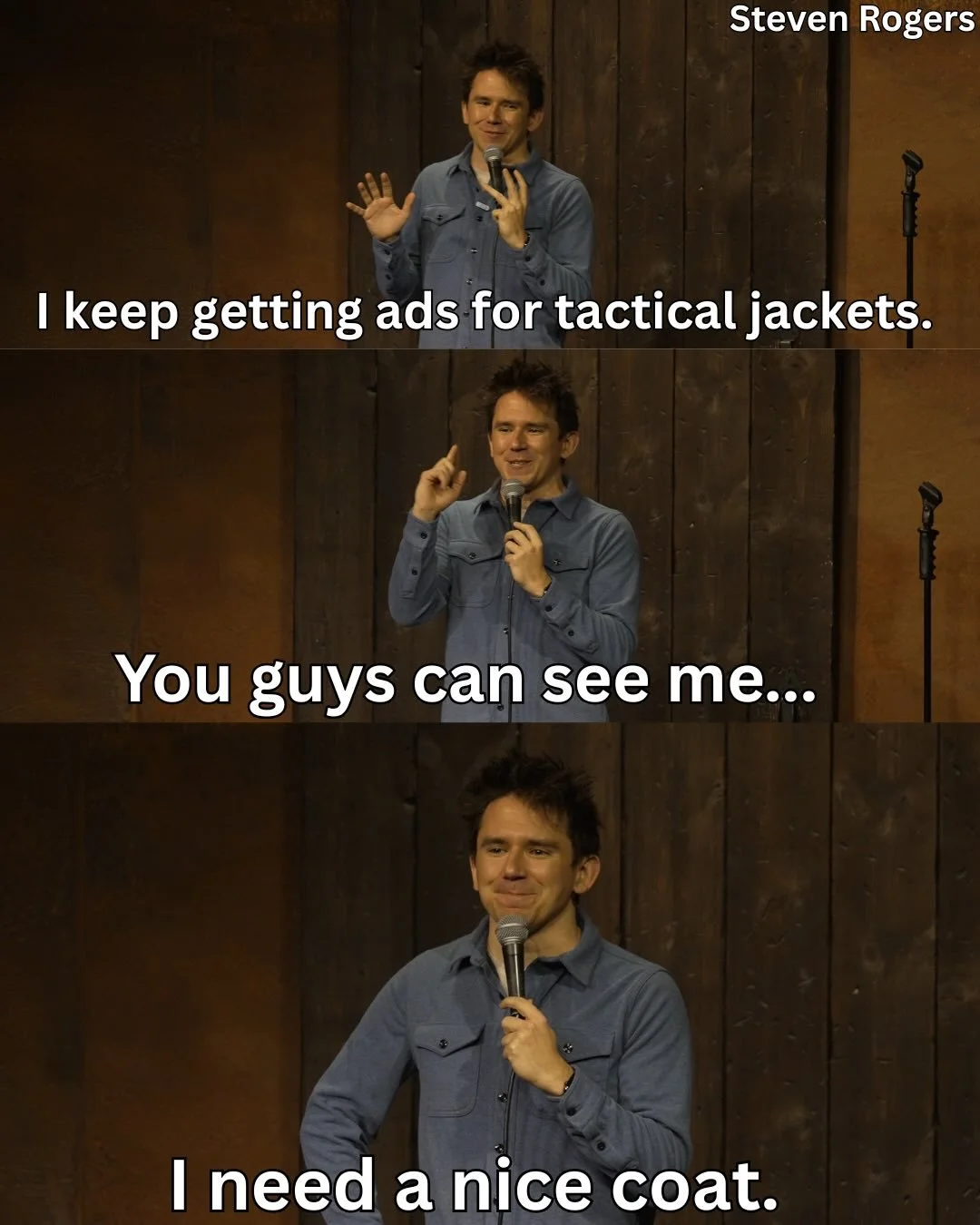 It&rsquo;s like you hardly know me.🧥

April 16 | Dallas, TX
May 8-9 | Houston, TX
May 21-23 | Boston, MA
May 30 | London England

#jokes #stevenrogers #silly #standupcomedy #instagood