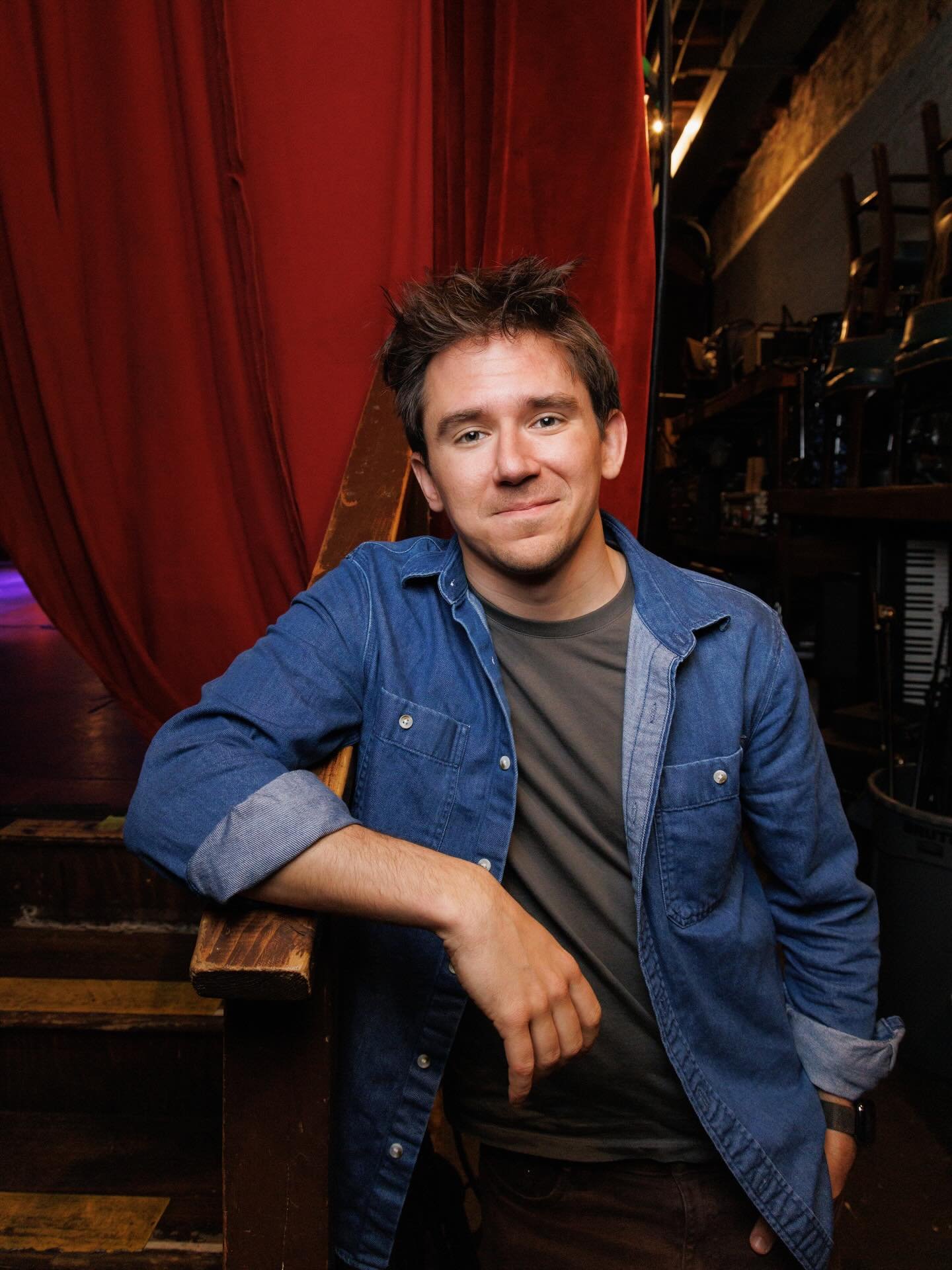 Shout out as always to the wonderful @withreservation for making me feel handsome and @emilymcwinter @a_little_too_larry for putting on another killer @onelinermadness. 

📸 @withreservation