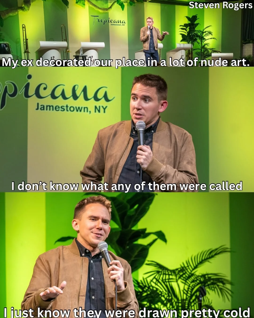 Never asked art to cover up before. 🖼️ 

May 7 | Queens, NY
May 8-9 | Houston, TX
May 21-23 | Boston, MA 
August 19-20 | Austin, TX
September 17-19 | Cleveland, OH

#jokes #standupcomedy #instagood #stevenrogers #art