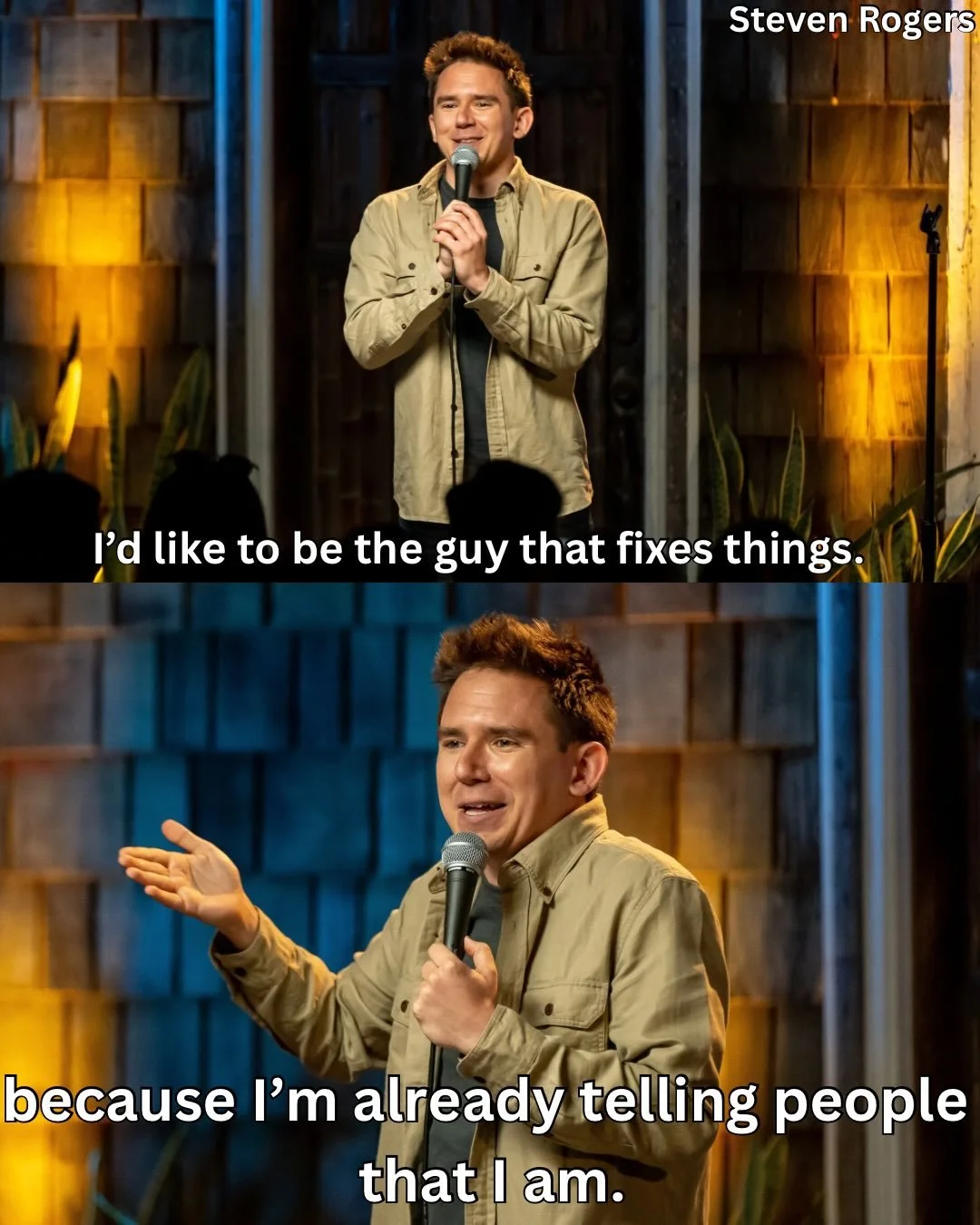 No more jiggling 🚽 🔧 

May 21-23 | Boston, MA 
August 19-20 | Austin, TX
September 17-19 | Cleveland, OH

#jokes #standupcomedy #comedian #silly #stevenrogers