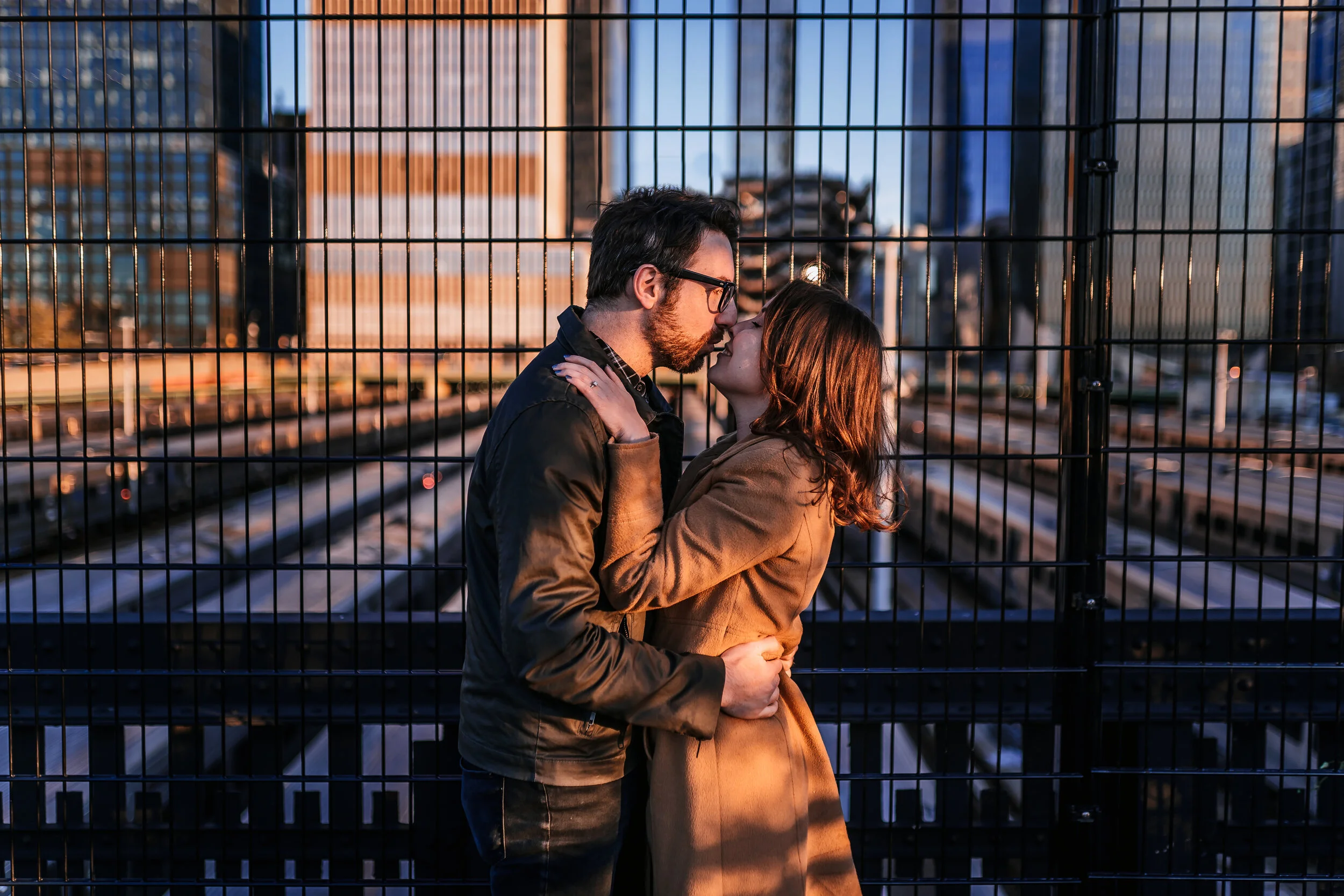 Ellen + James | Engagement | Highline, NYC 