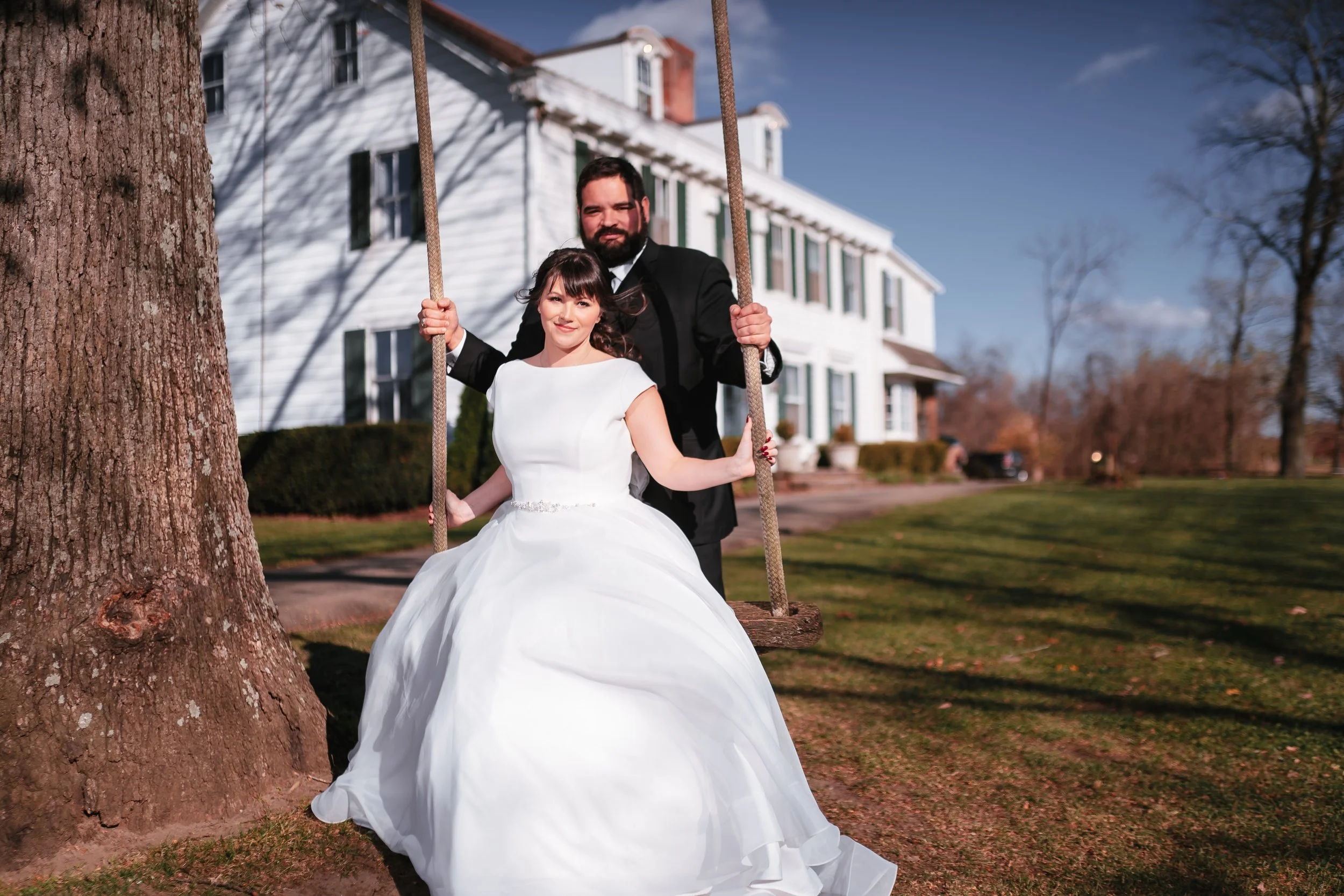  Autumn Farm Wedding | Johnson’s Locust Hall Farm | Jobstown, NJ | Kara + Geno
