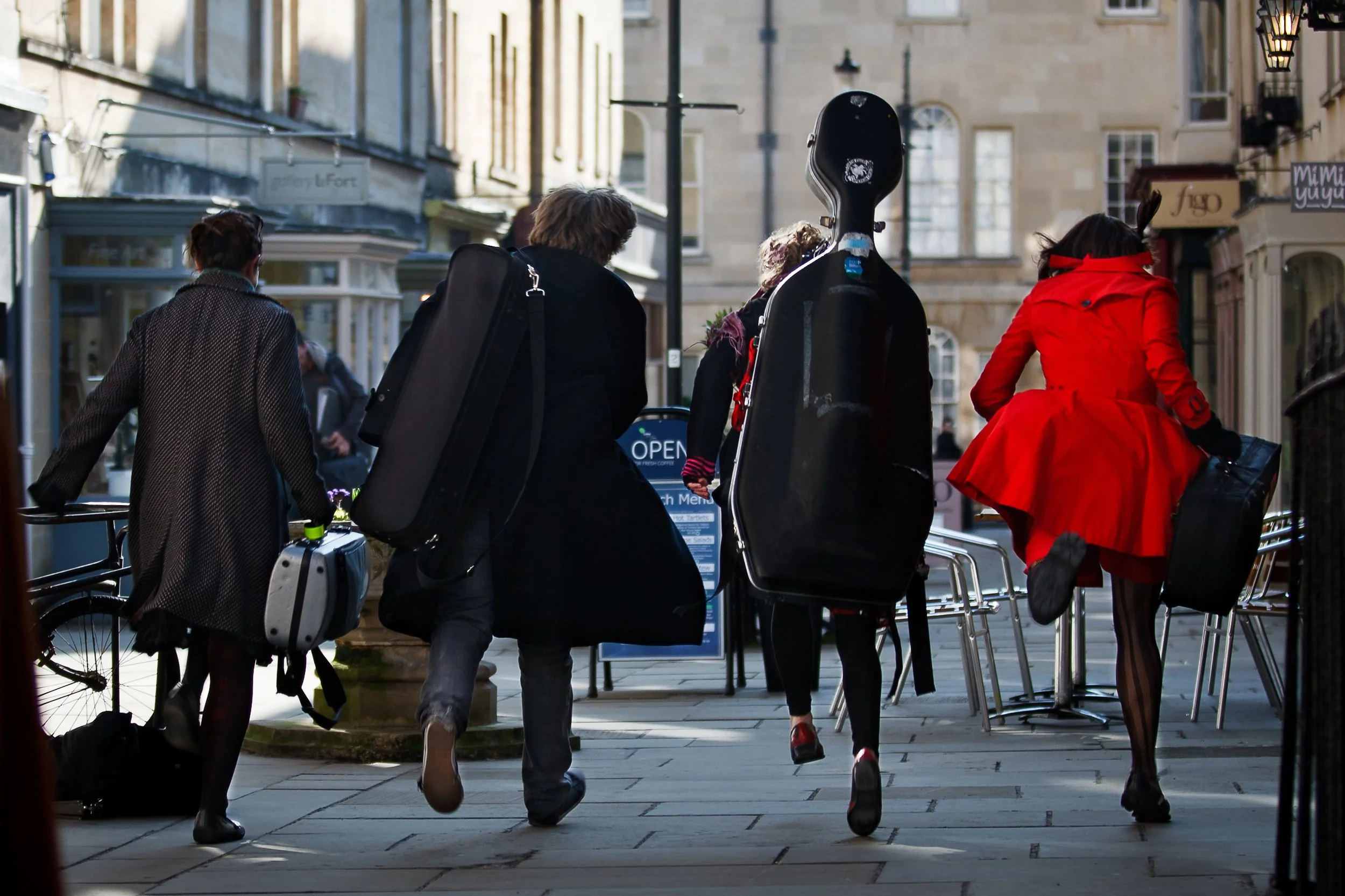 Red Carousel at The Grapes, Bath