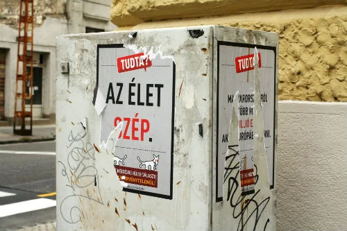 Political satire is alive and well in Hungary.