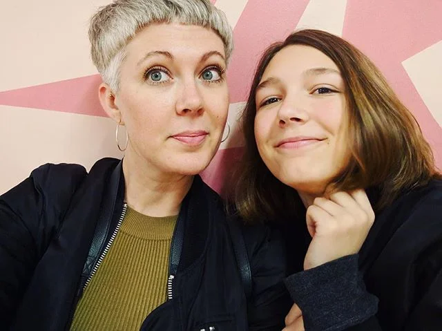 So many dual selfies with @sammylikesblue_