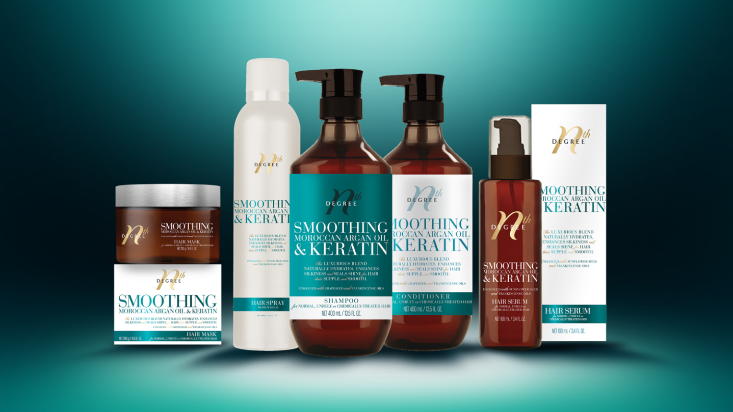 Nth Degree Smoothing Argan Moroccan Oil & Keratin Collection