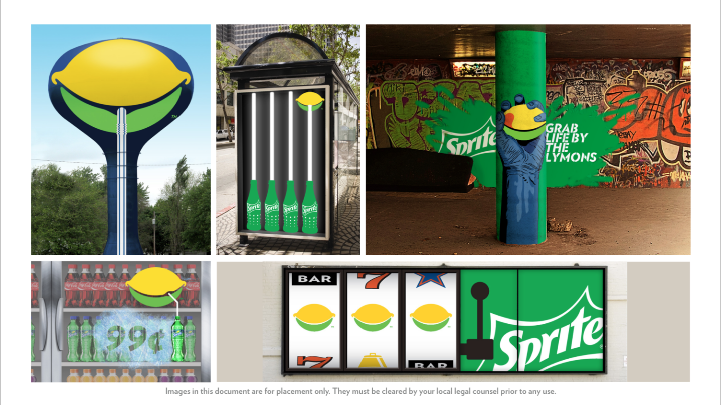 Sprite Obey You Visual Identity System (continued)