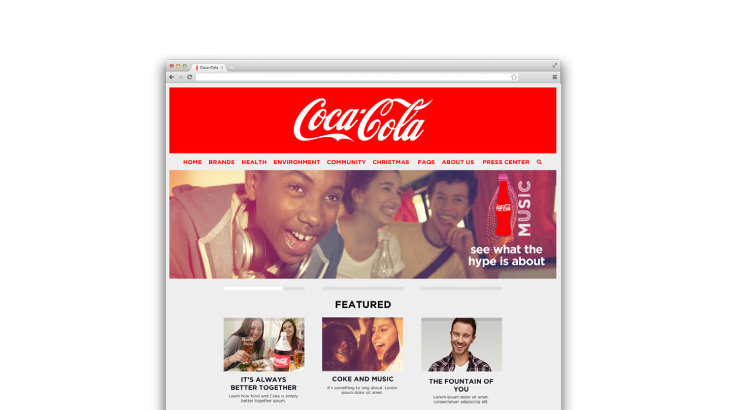 Coca-Cola Digital Guidelines