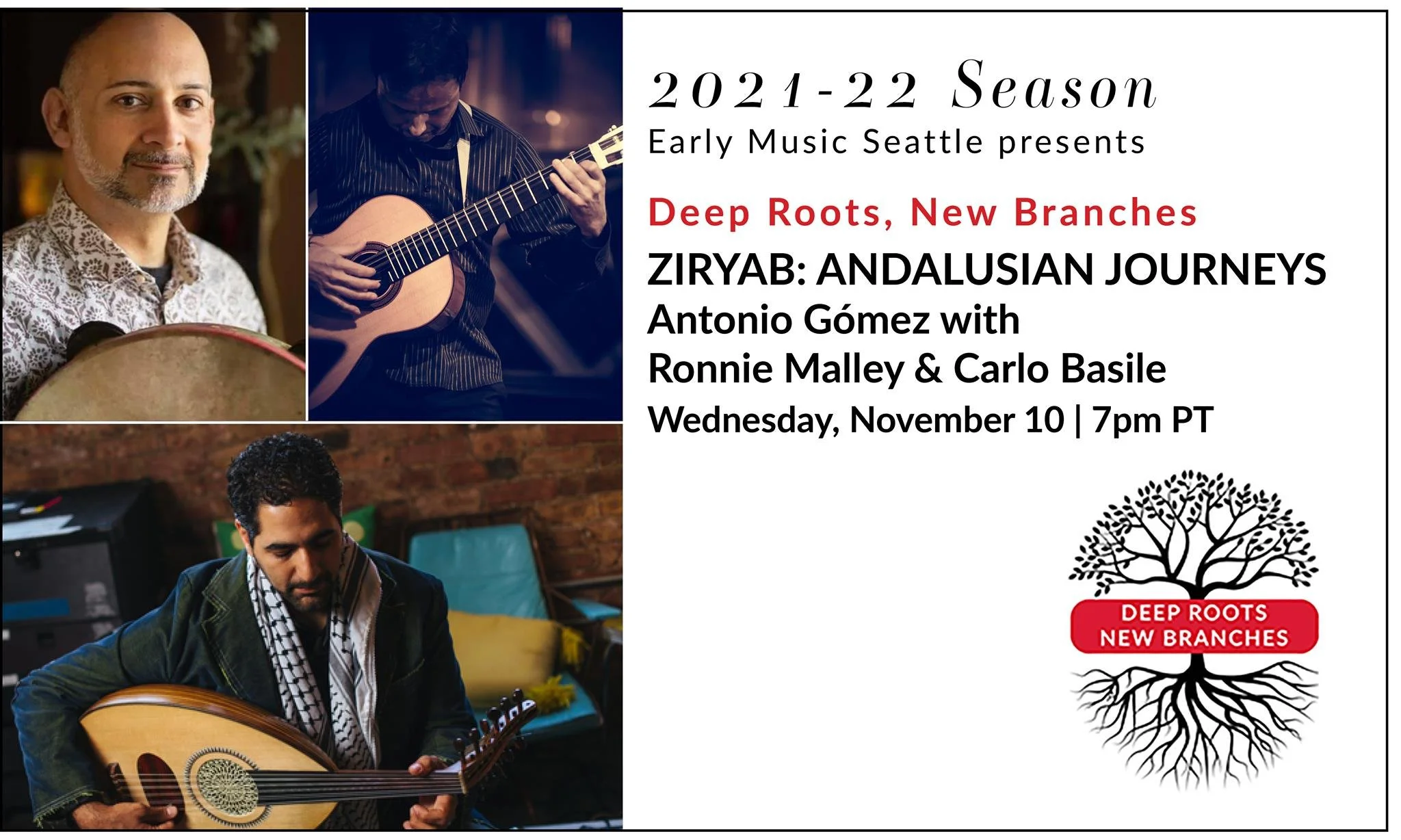 DEEP ROOTS, NEW BRANCHES - Ziryab: Andalusian Journeys an Online Event