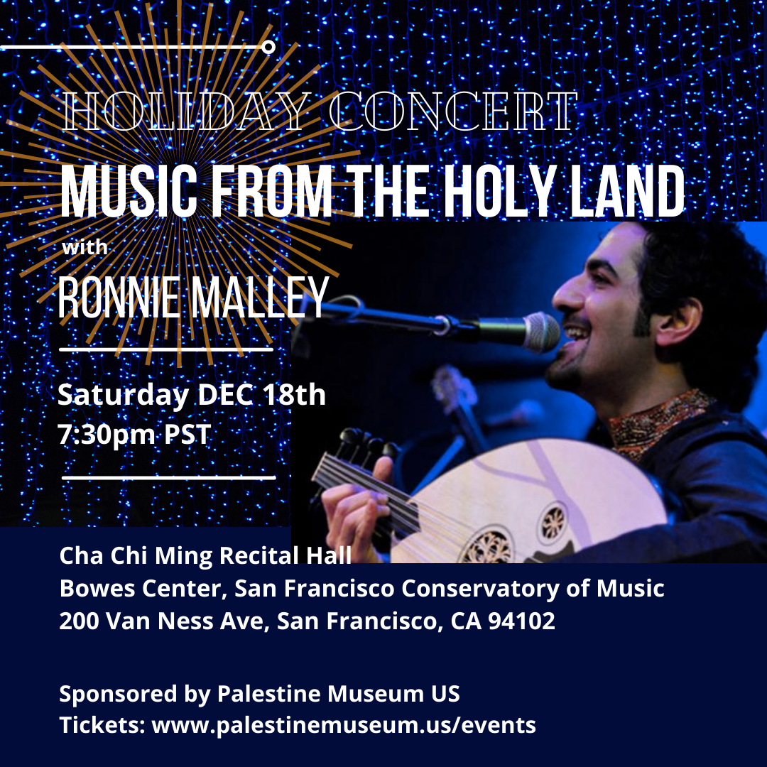 SAT Dec 18th Music from the Holy Land - Holiday Concert - San Francisco, CA