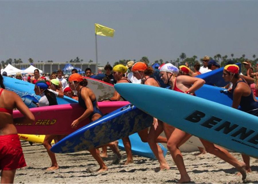 Photo courtesy of LA County Fire Department, Lifeguard Division