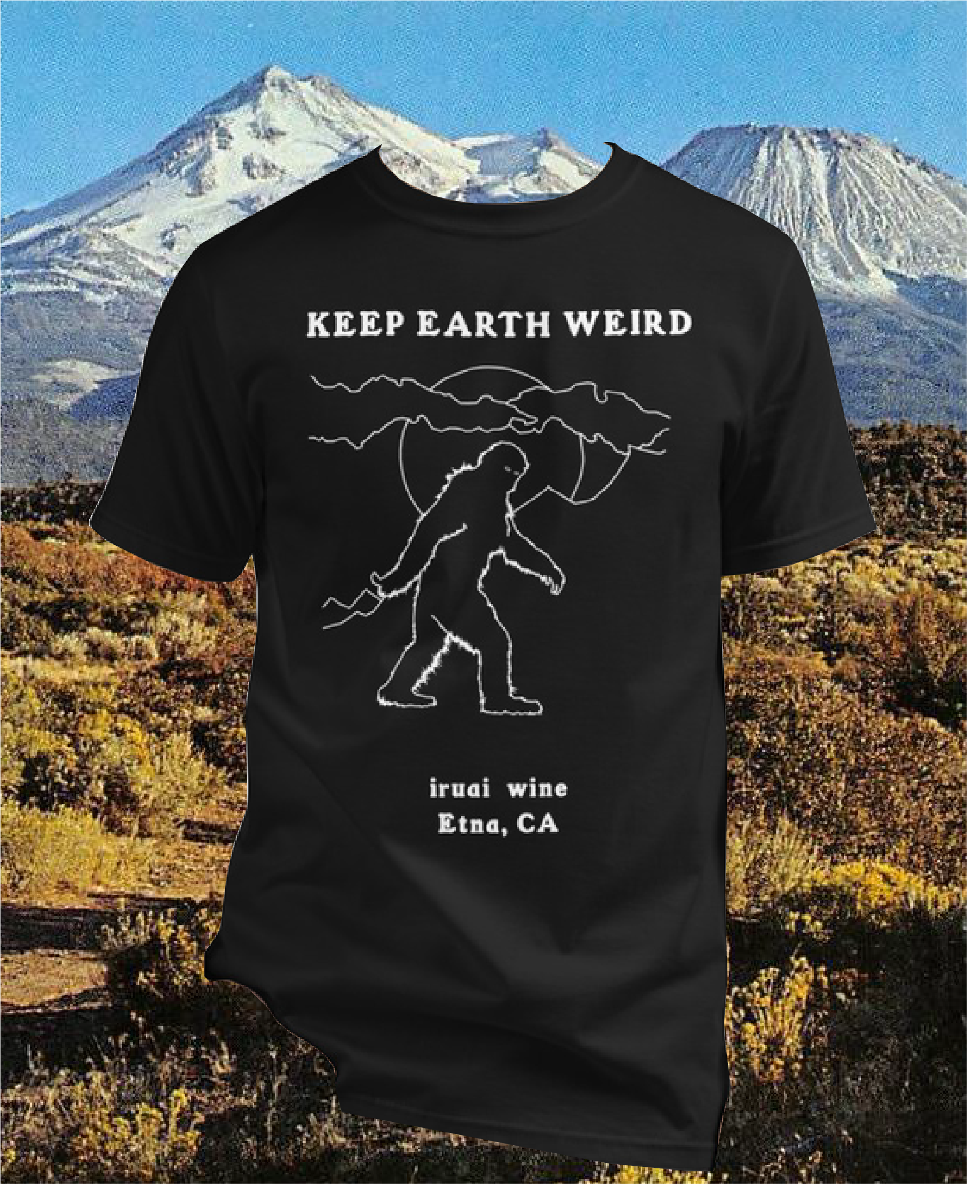 'Keep Earth Weird' Tee - $25