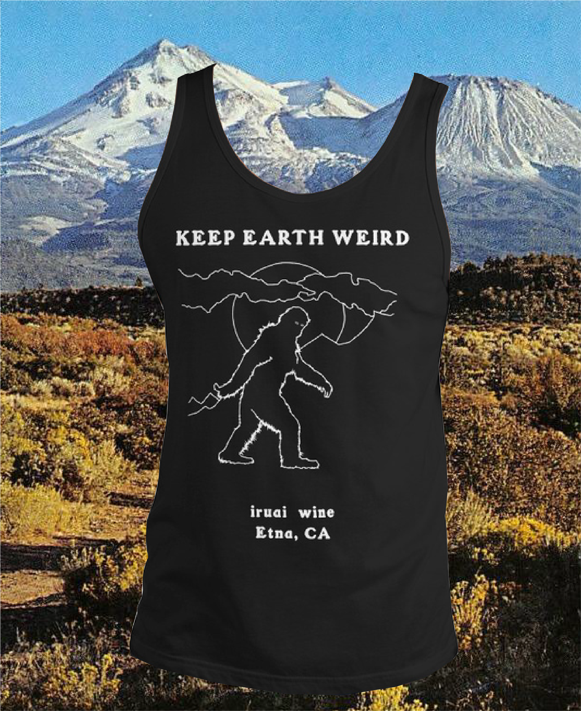 'Keep Earth Weird' Tank - $25