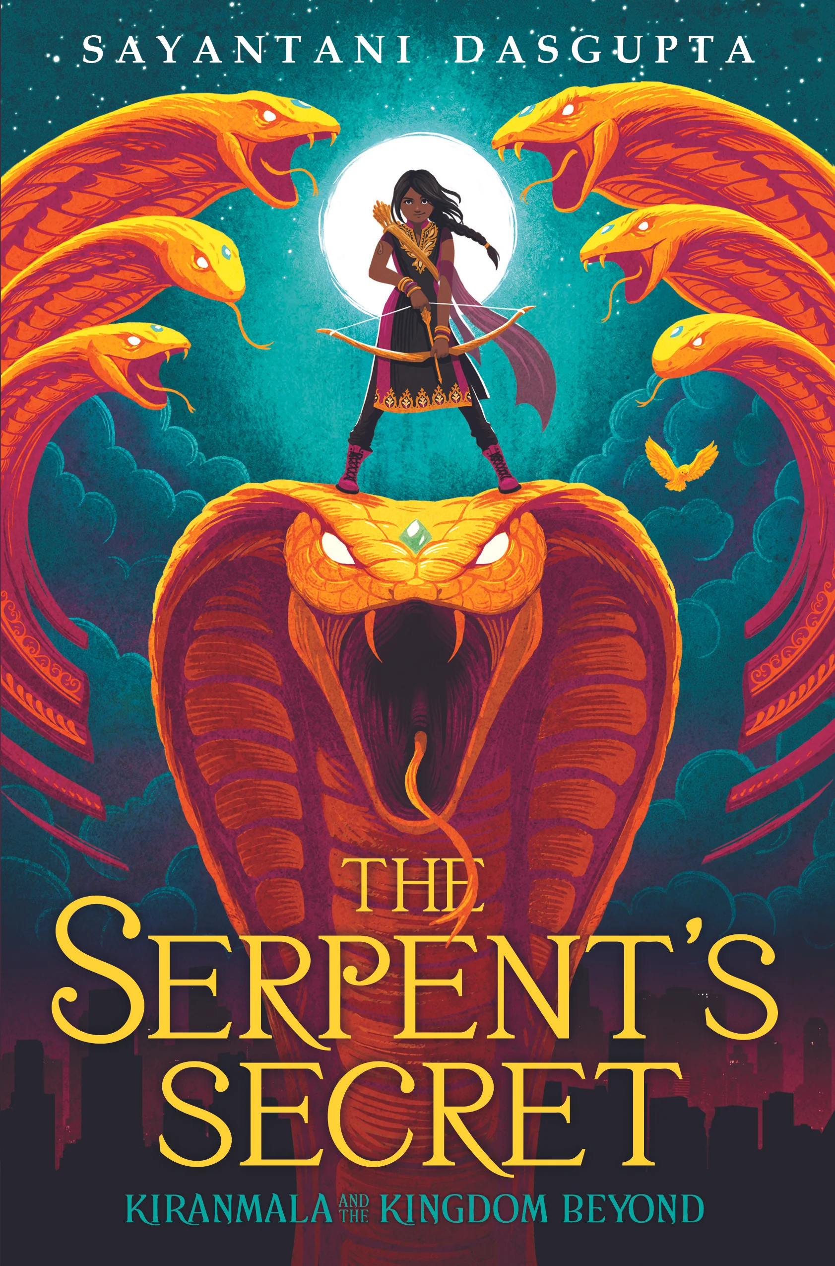 "The Serpent's Secret" is the first book in the Kiranmala and the Kingdom Beyond Series; Scholastic publishes the book on February 27, 2018.