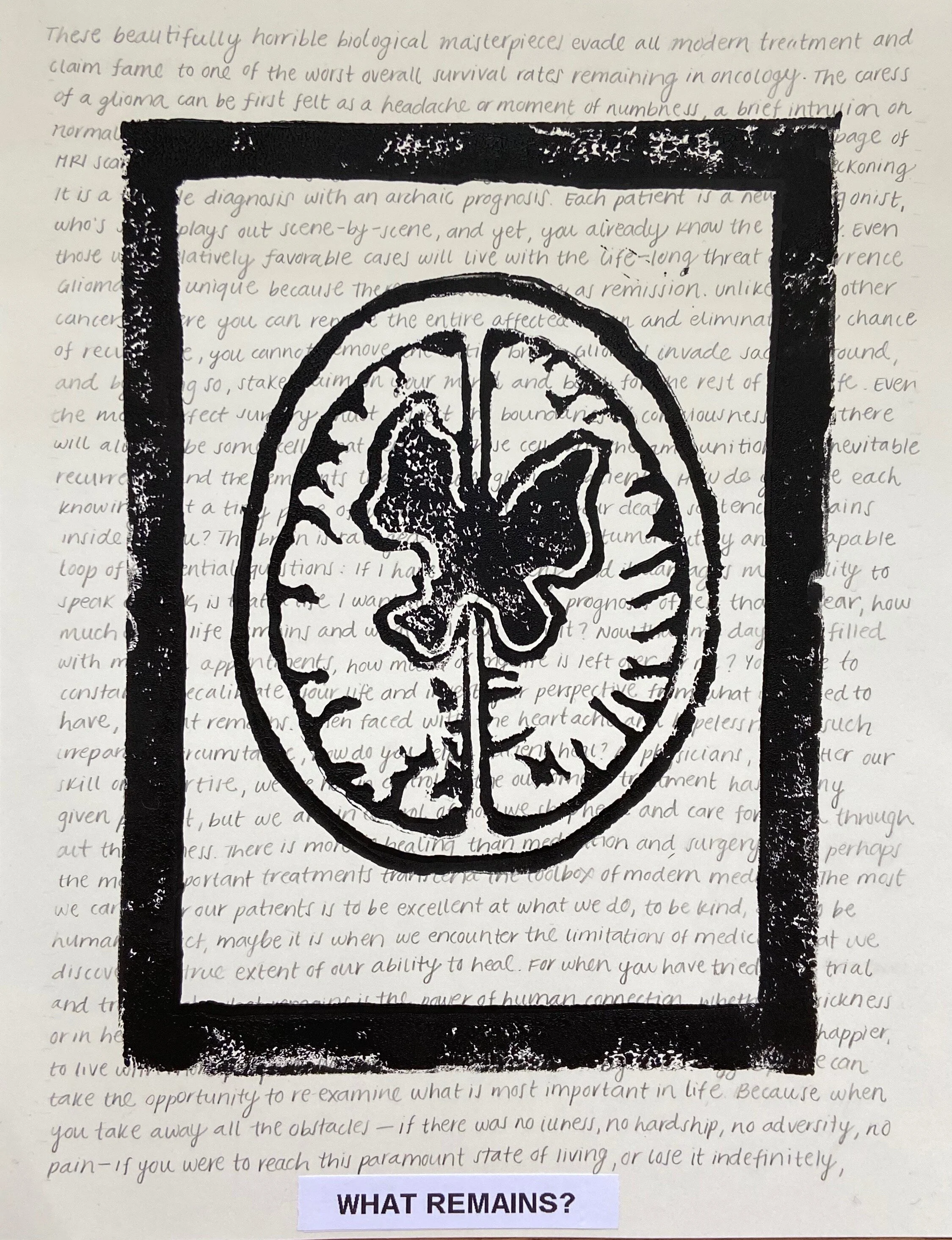 © What Remains. Alexandra Miner. Spring 2021 Intima: A Journal of Narrative Medicine