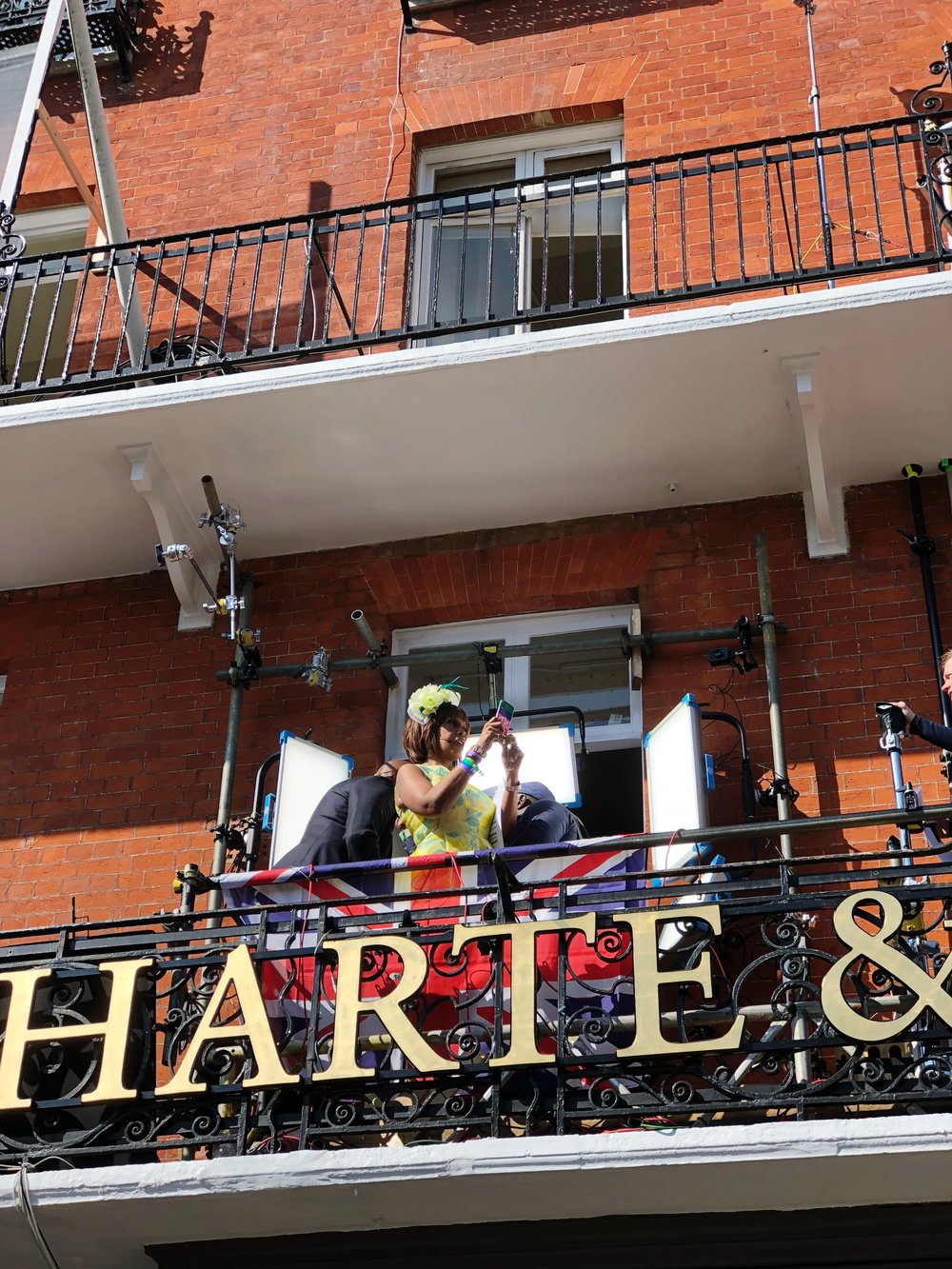 Windsor, UK, Royal Wedding, Horse and Garter Hotel, Gayle King