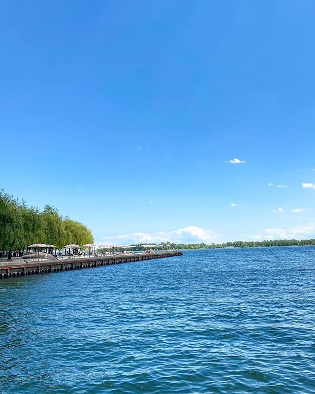 One of my favourite parts about living in Toronto is that the lake is on our doorstep. It&rsquo;s so calming and peaceful to sit along the waterfront and watch the world float by. .
.
.
.
.
.
.
.
.
.
.
#wmw #toronto #sugarbeach #lakeontario #waterfro