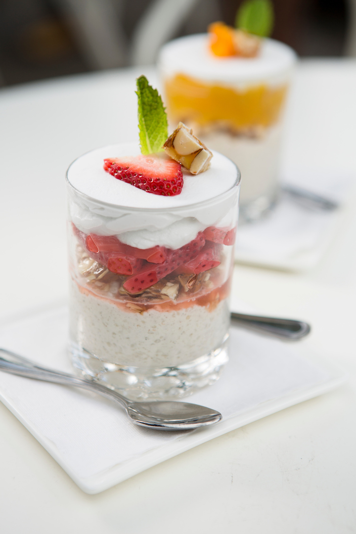 Pickled Strawberry Parfait