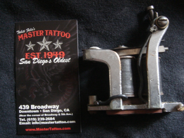 Vintage Tattoo machines — Tahiti Felix's Master Tattoo Parlor & Museum