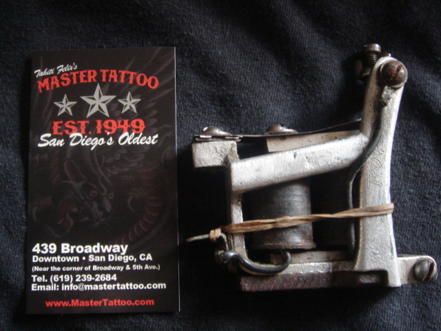 Vintage Tattoo machines — Tahiti Felix's Master Tattoo Parlor & Museum Est. 1949