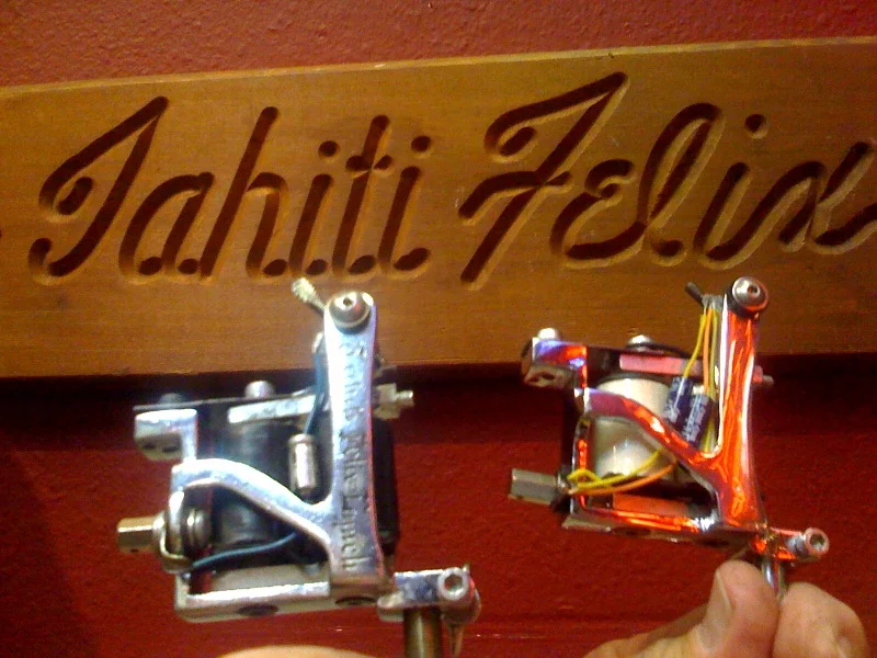 Vintage Tattoo machines — Tahiti Felix's Master Tattoo Parlor & Museum