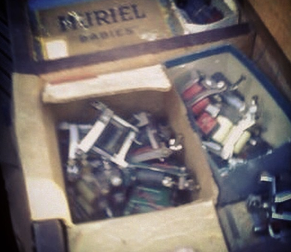 Vintage Tattoo machines — Tahiti Felix's Master Tattoo Parlor & Museum