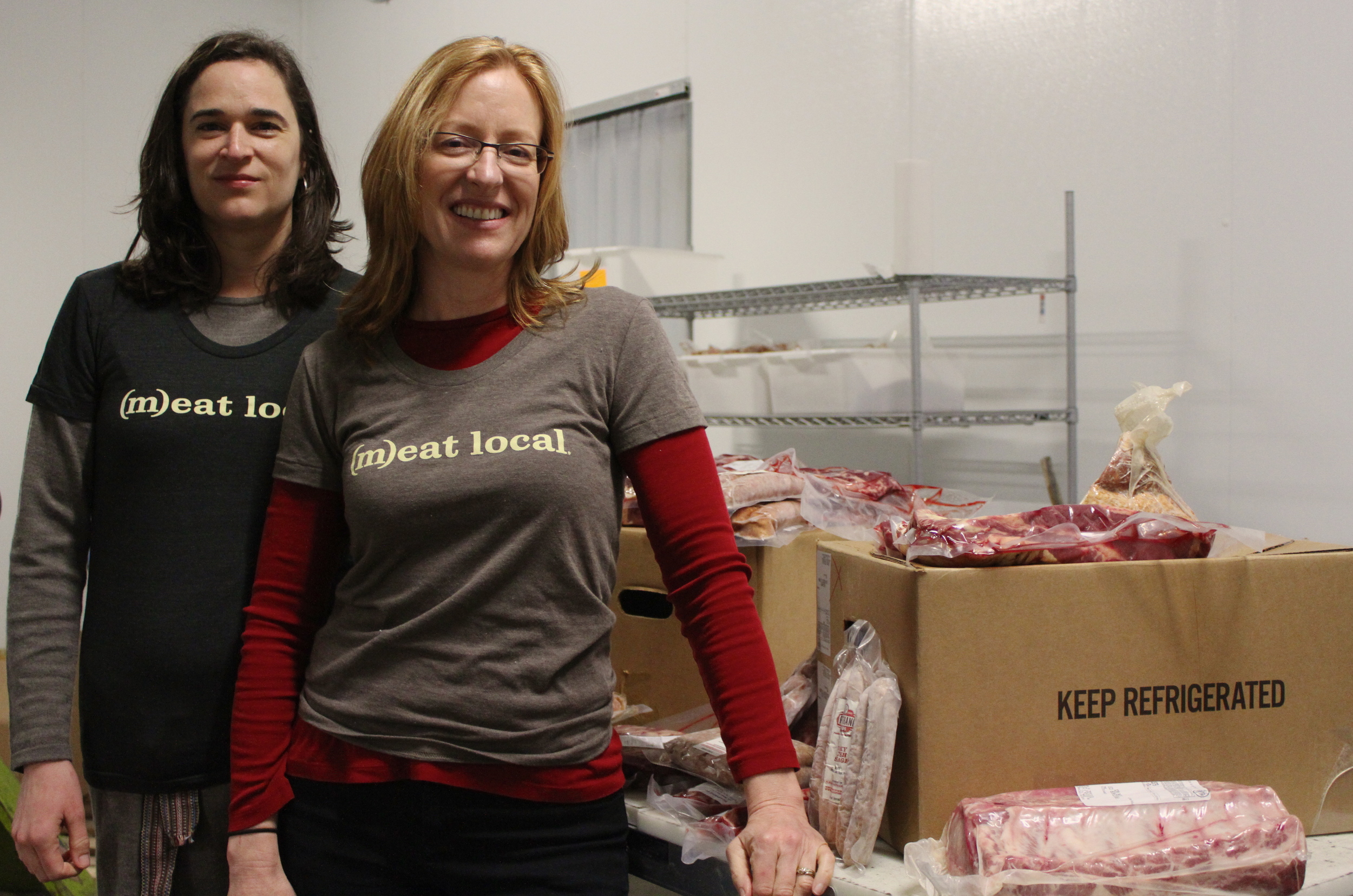 Tina Prevatte (left) and Jennifer Curtis of Firsthand Foods