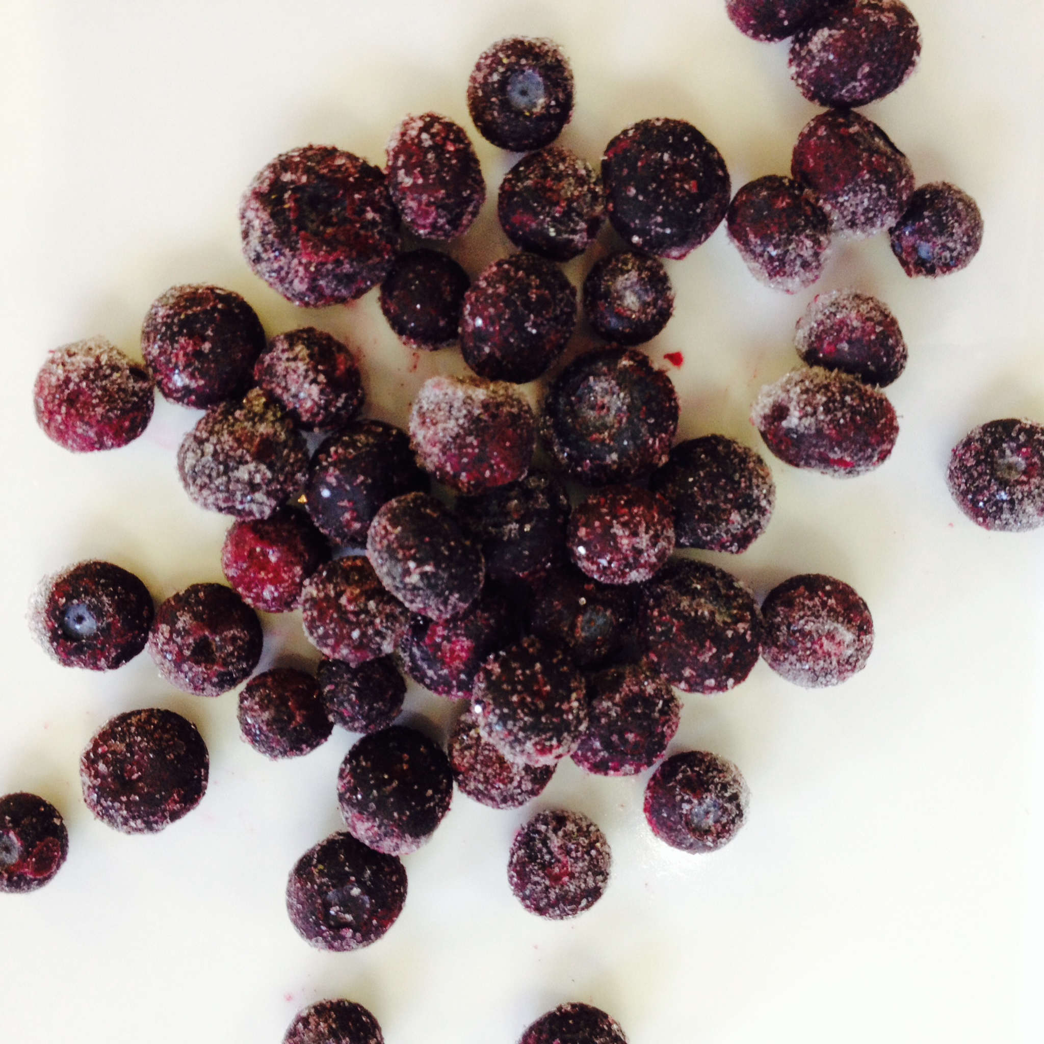 Bleuets congelés! Nous vendons des sacs de 1kg au Marché Bleuet.