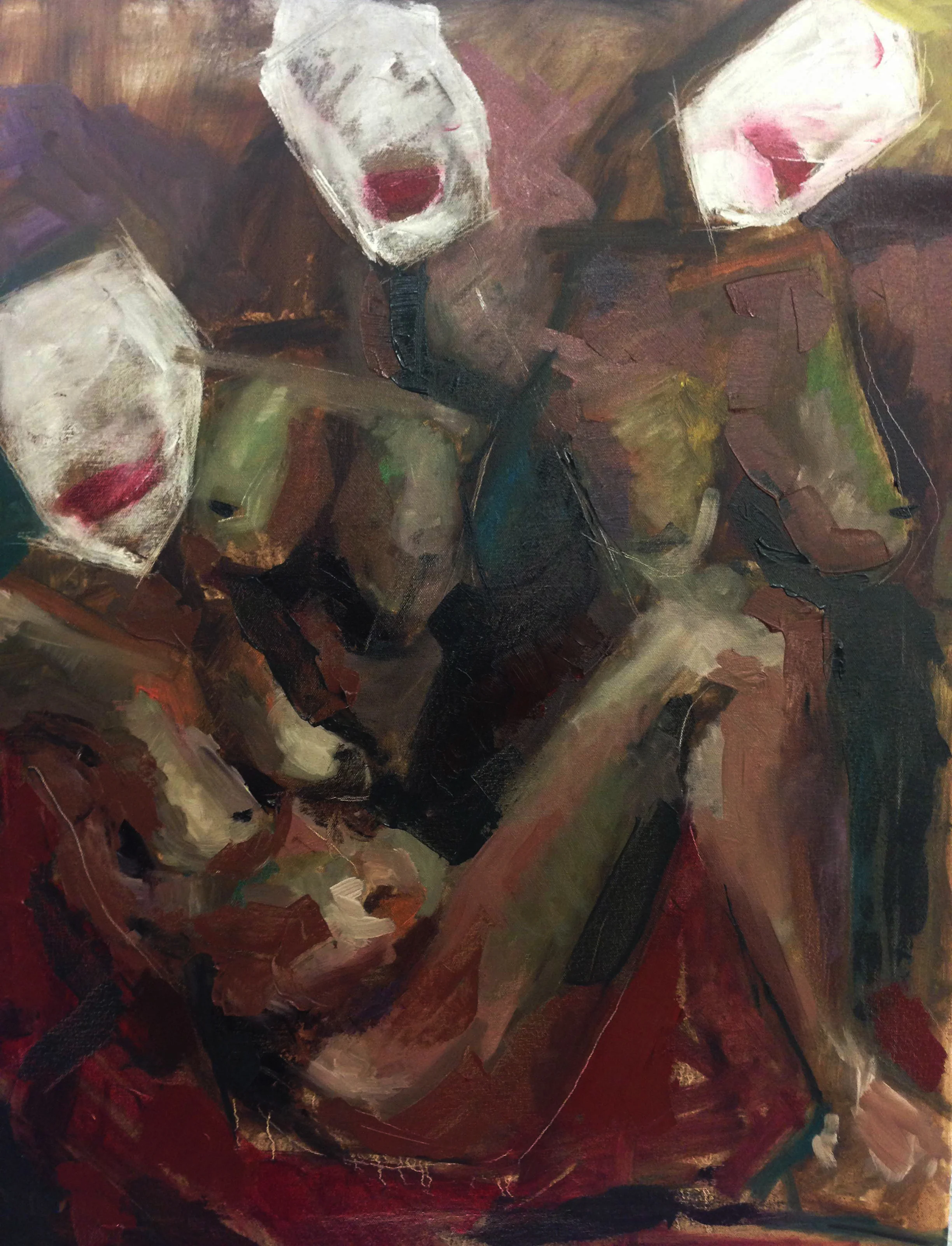 white masks
