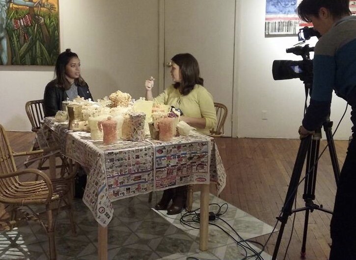 come sit at my kitchen table - Stephanie Mota interviewed by NY1