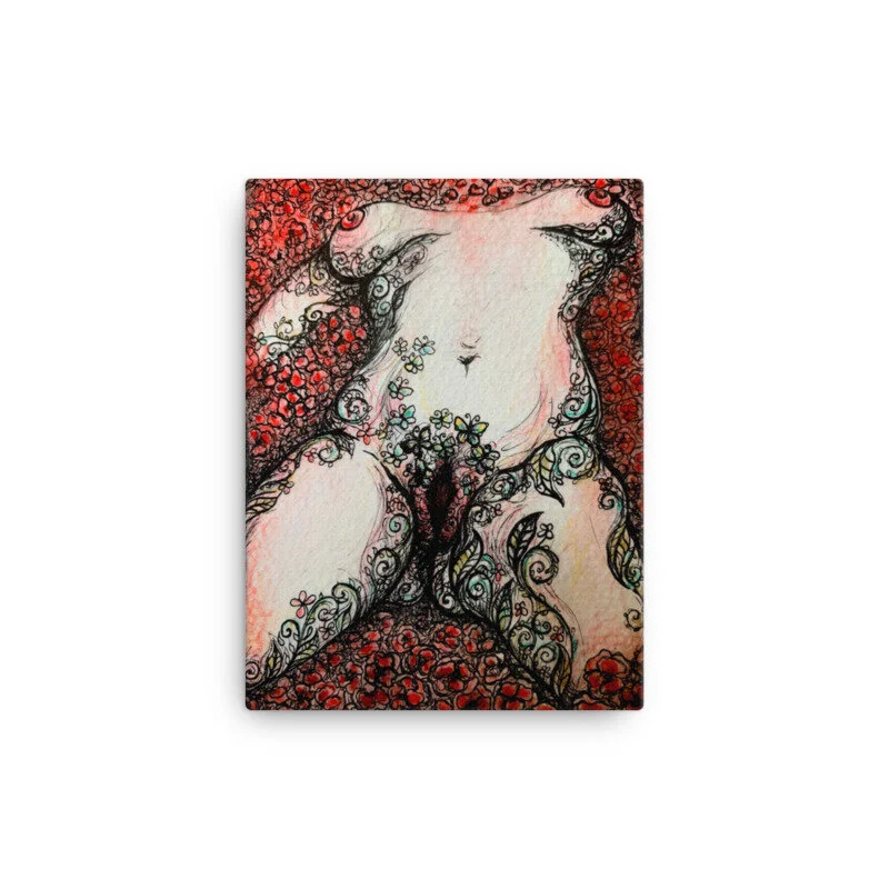 Pussy, Canvas Print.jpeg