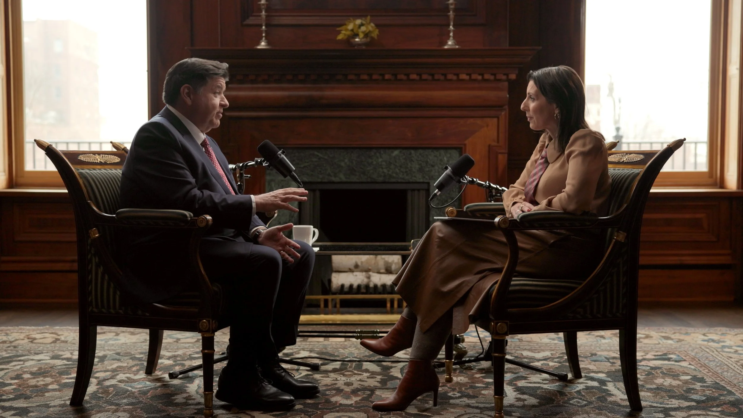 The New York Times - "The Interview" Video Podcast with IL Governor JB Pritzker