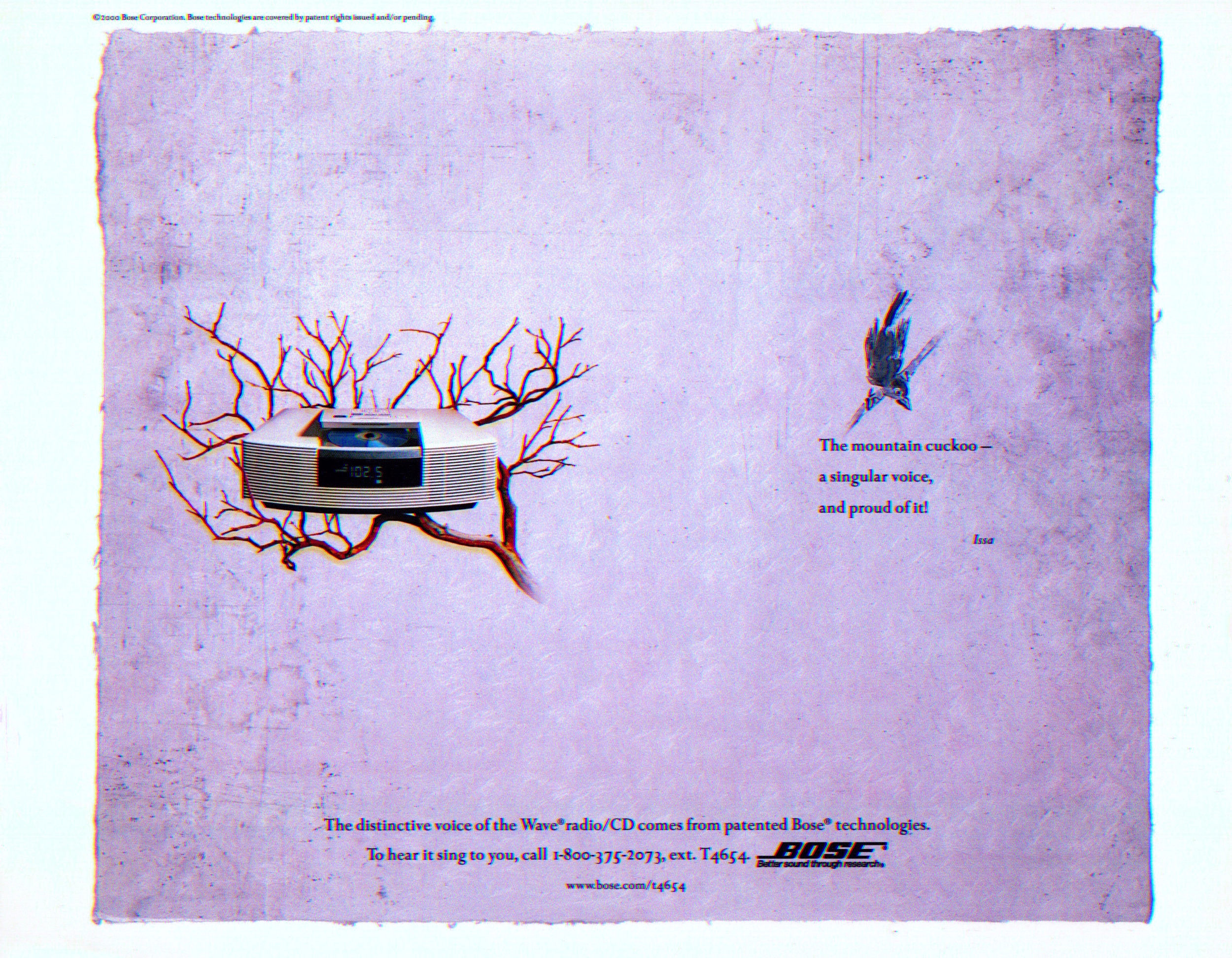 Bose "Cuckoo" Print Ad