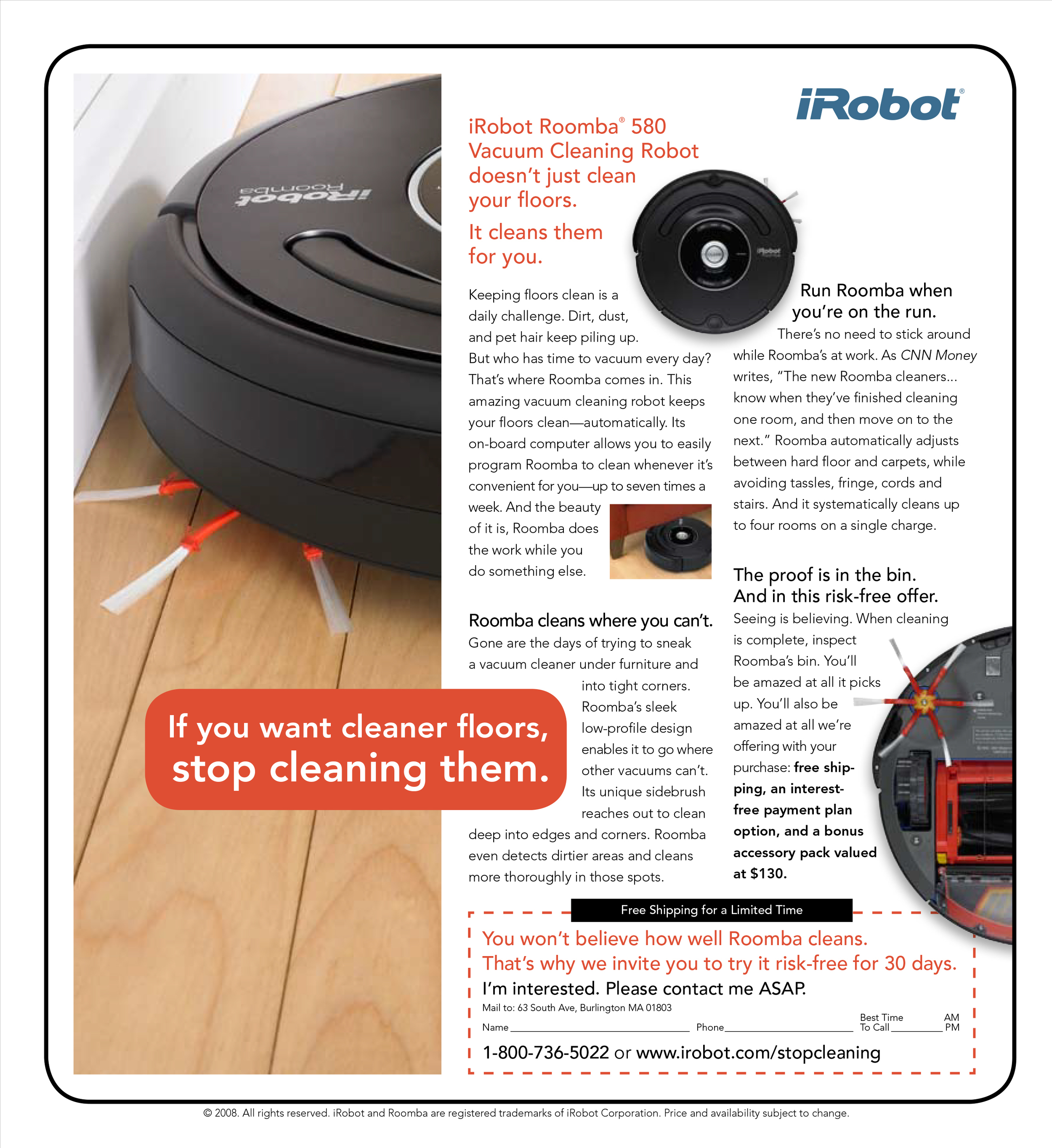 iRobot Print Ad