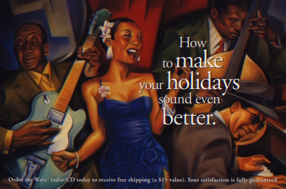 Wave Radio/CD Holiday Mailer