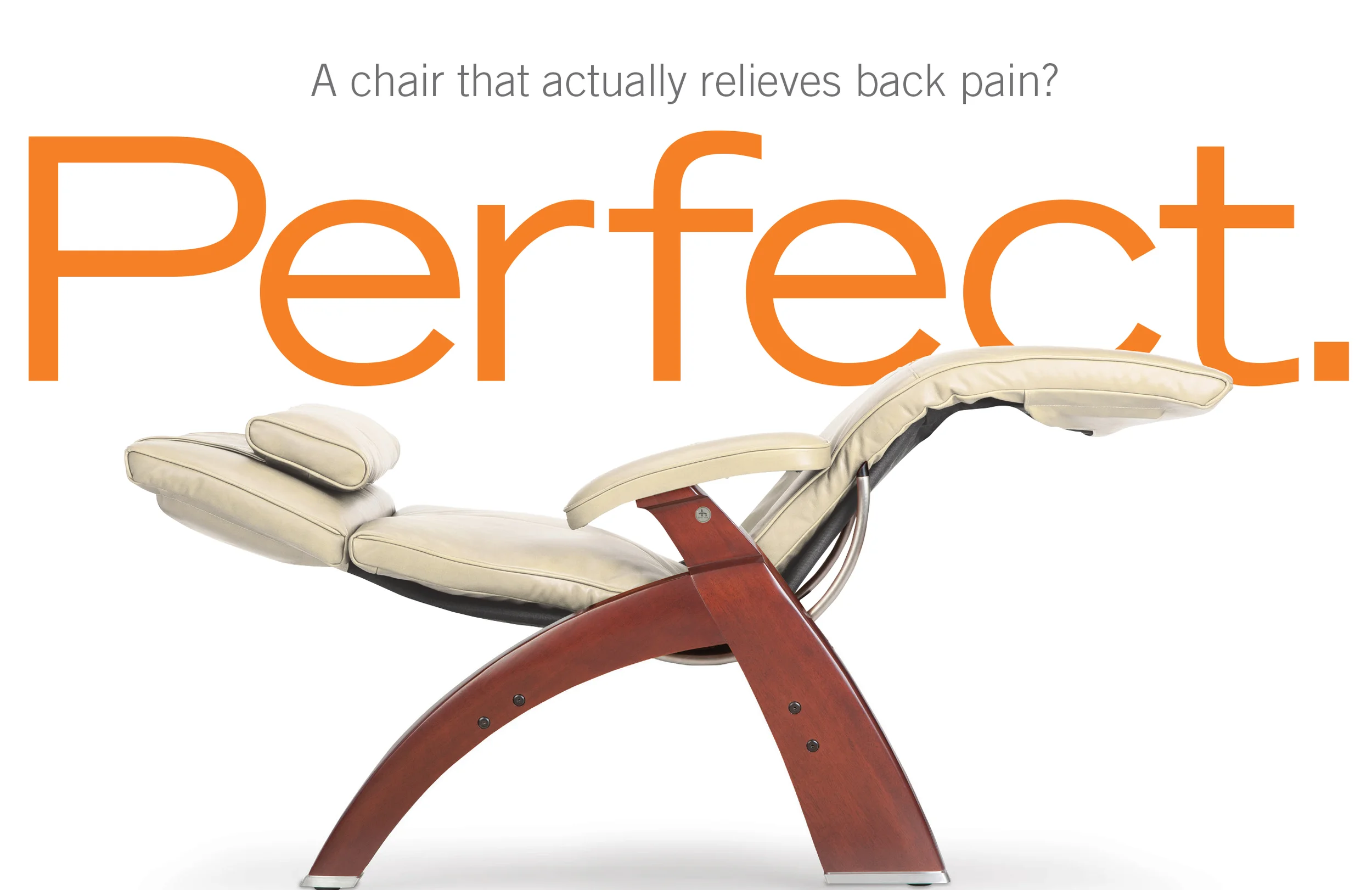 Perfect Chair Direct Mail Brochure Cover