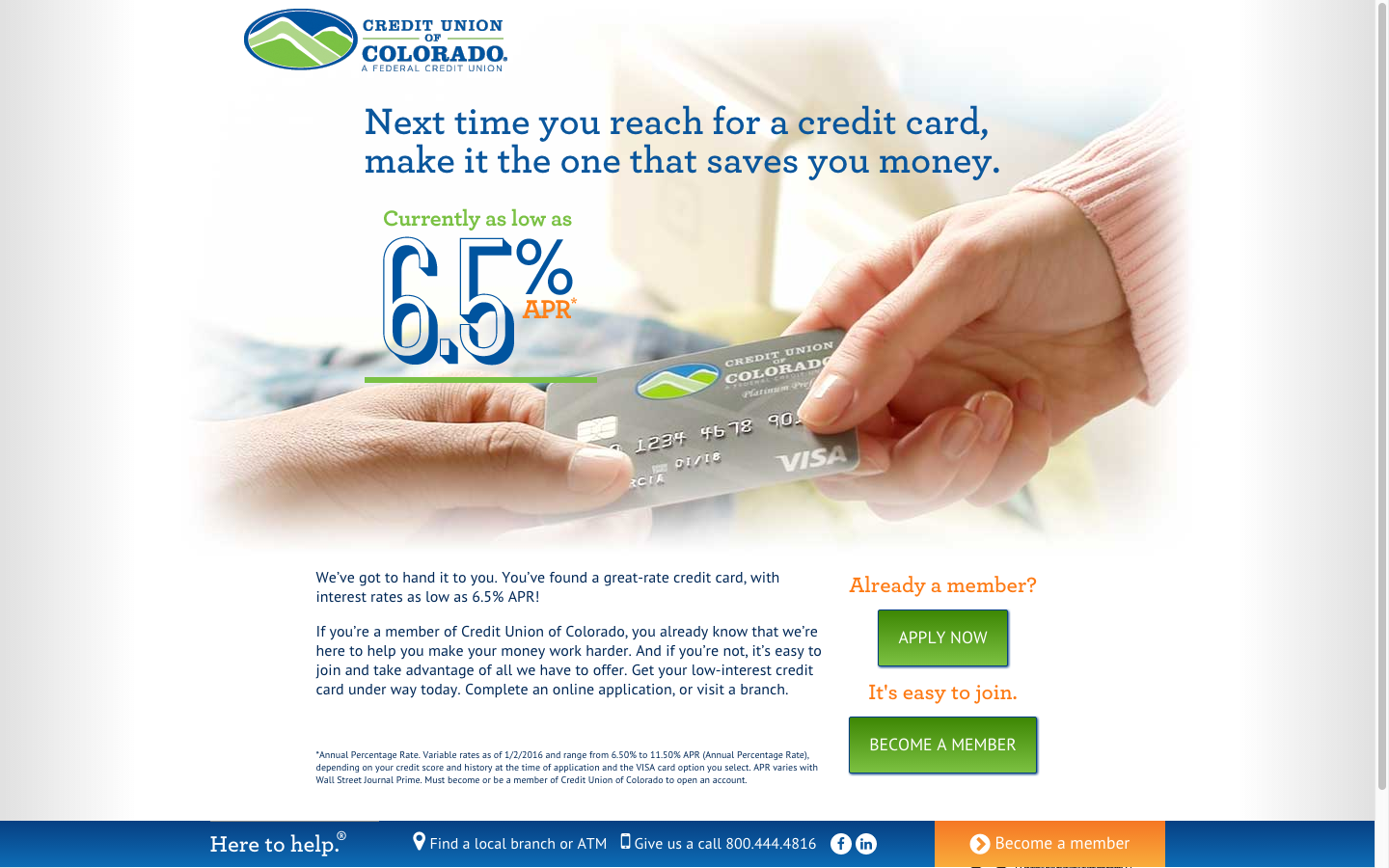 Credit Union of Colorado Video