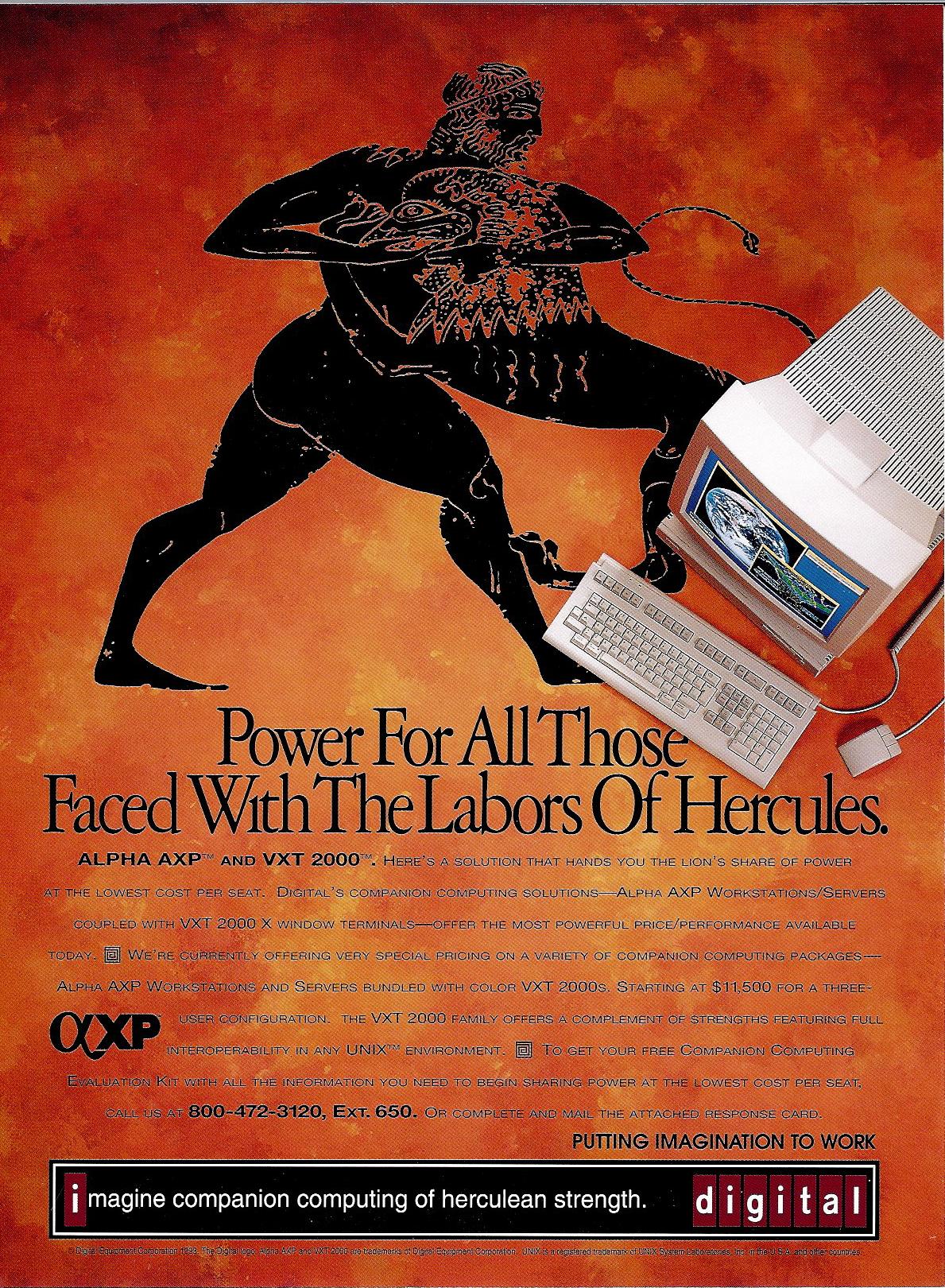 Digital Equipment Corporation Print Ad