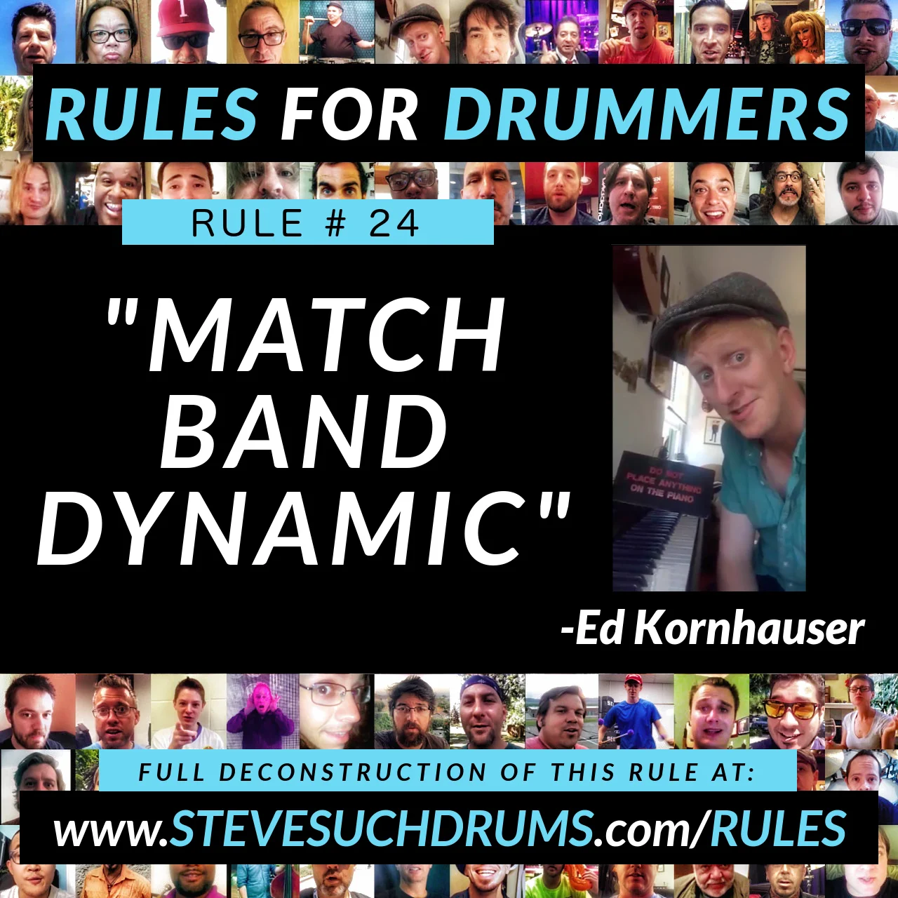 RULE 24: MATCH BAND DYNAMIC