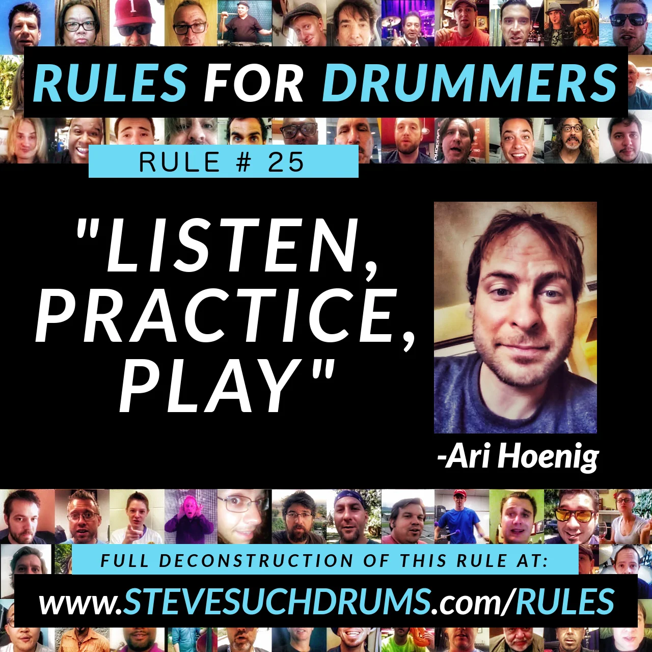 Ari Hoenig’s Recipe: 3 Ingredients for Developing Musicianship | Steve Such Drums