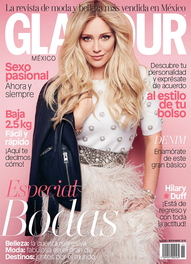 Glamour Magazine - Hilary Duff