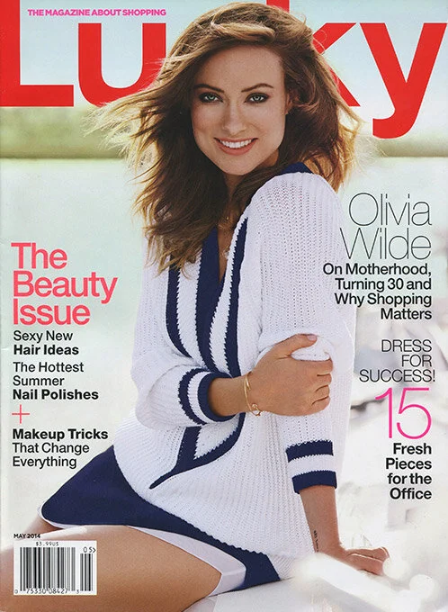 Olivia Wilde Lucky Magazine