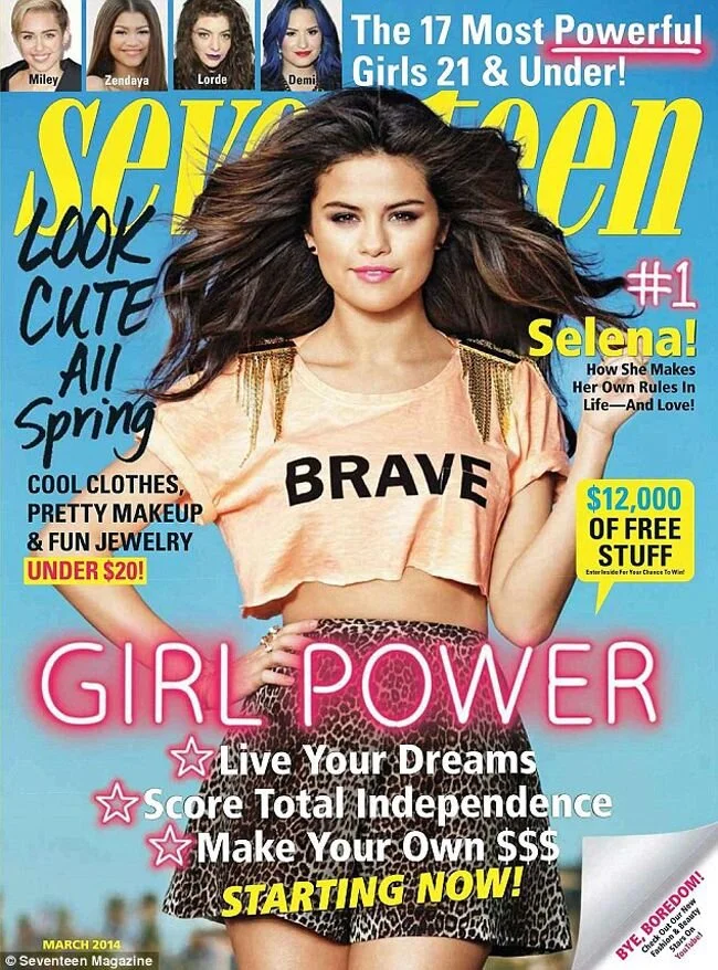 Seventeen Selena Gomez