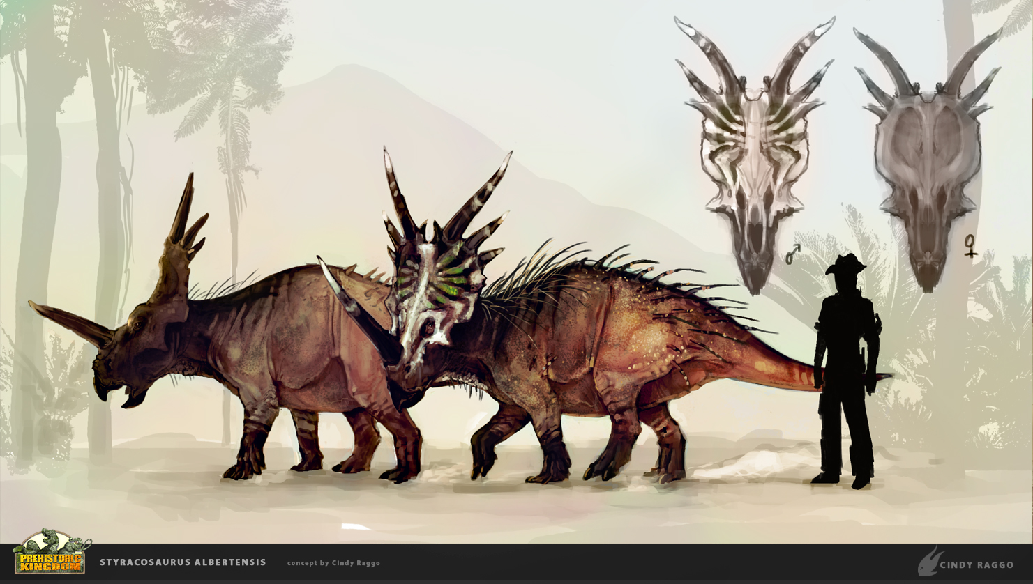 Prehistoric Kingdom: Styracosaurus albertensis