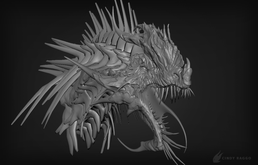 Ice Dragon WIP