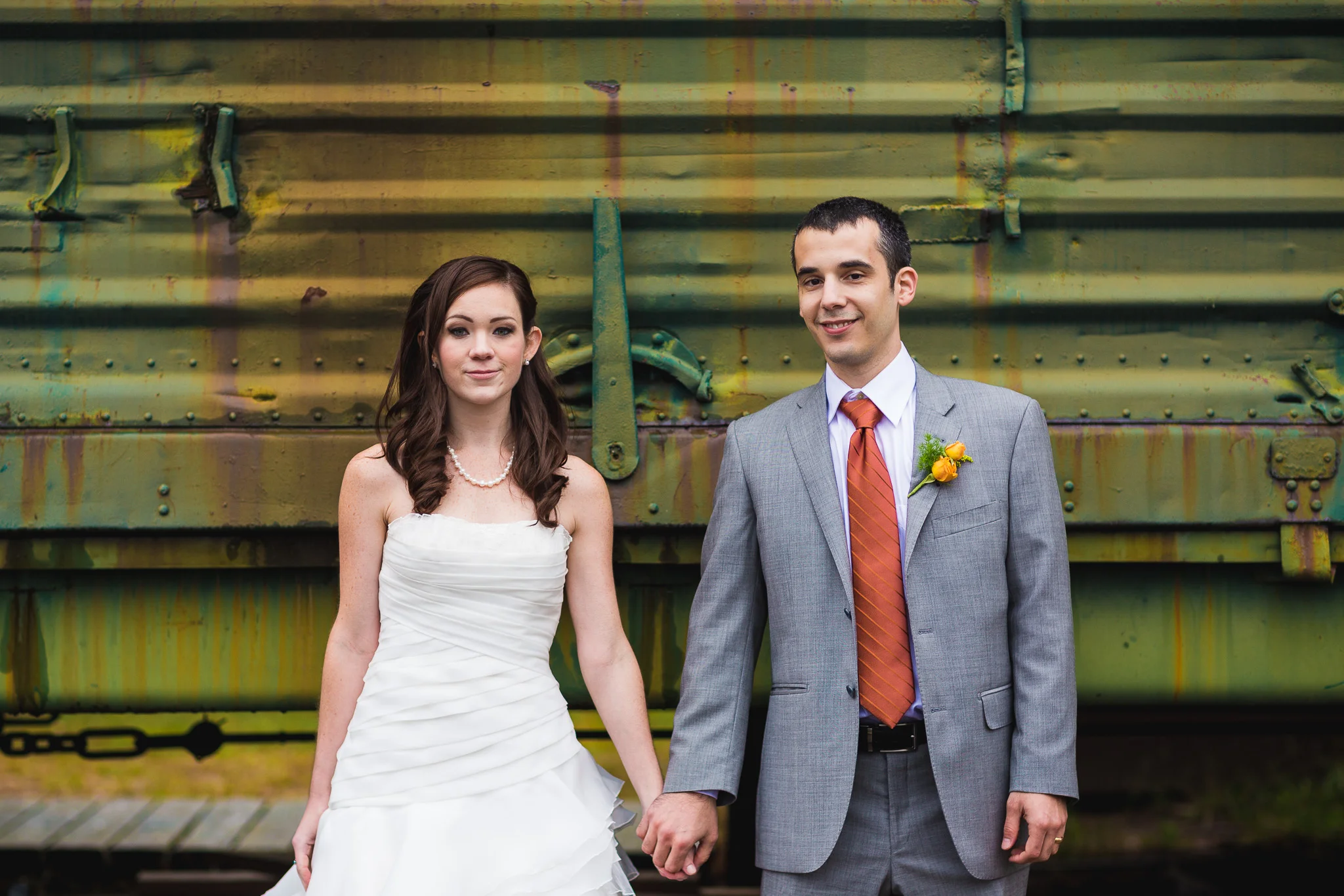Liz and Jared's Lace Factory Wedding