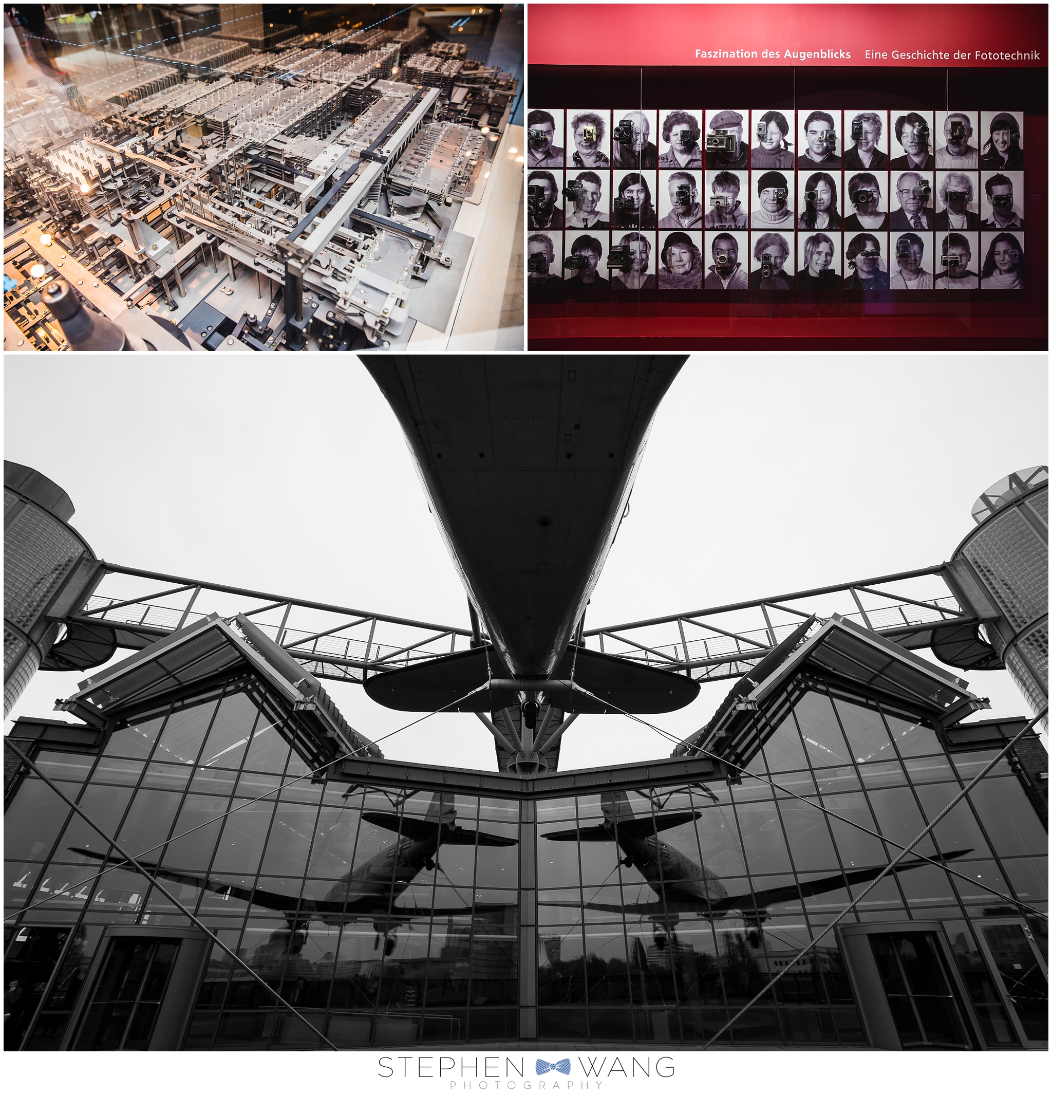 From the Science and Technology museum in Berlin - they had an excellent photography exhibit, some of the world's first computers, and on the roof a "Rasin Bomber" - a colloquial term Berliners gave to transport aircraft, because the pilots would often throw candy, and presumably also rasins, to children below.
