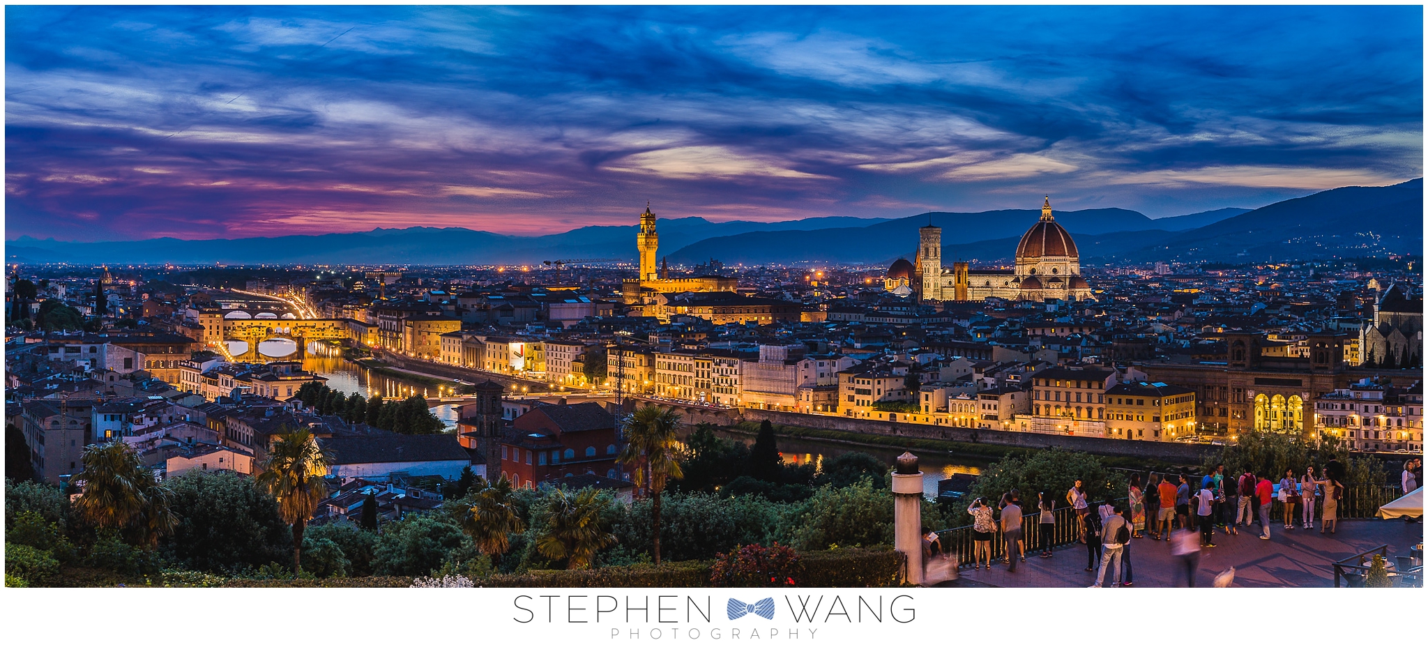 One of my favorite photos from the trip - a view of Florence from Piazzale Michelangelo at sunset. It was a super popular spot, and for good reason. The view was amazing.