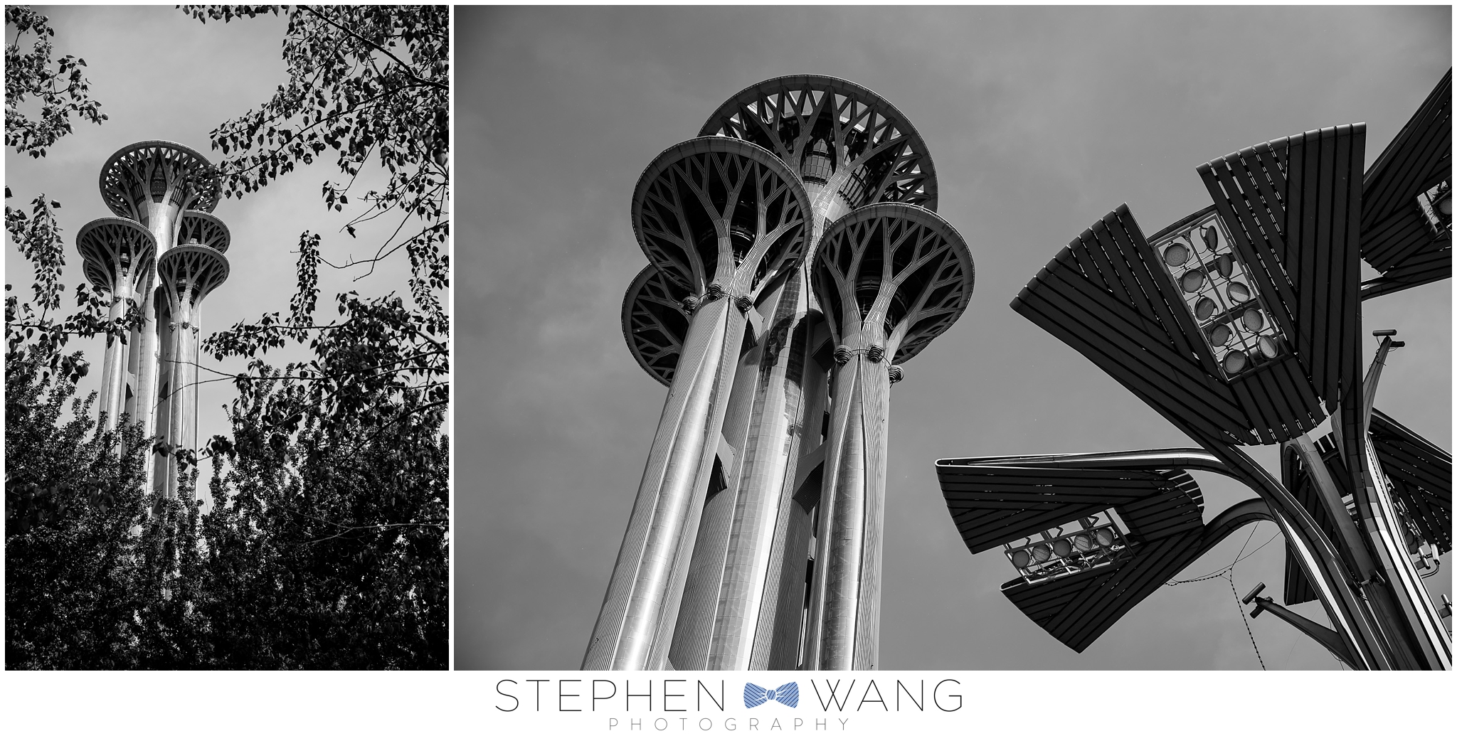We're now in Beijing, visiting the Olympic Village from the 2008 games. We went to the top of the Olympic Tower, Beijing's tallest building.