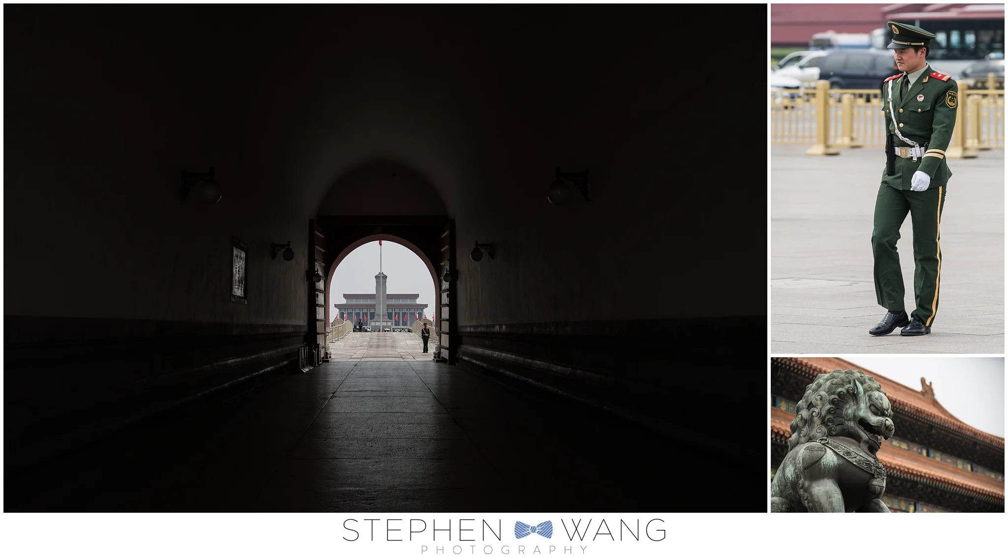 Visiting Tiananmen Square and the Forbidden City. Speaking of forbidden, you're not supposed to take pictures of the soldiers, which only made me want to. What can I say, I'm a rebel.